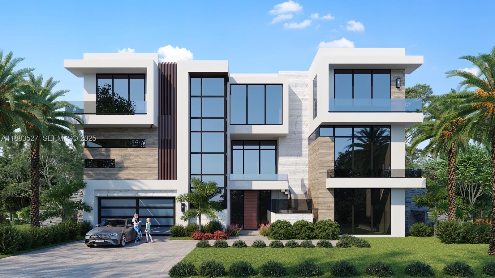 An unparalleled opportunity for those who demand the pinnacle of luxury. This exceptional home, currently under construction, will redefine opulence. Situated near Hillsboro Inlet, enjoy a quick 5-minute cruise to the open ocean. This unique location features an impressive 100 feet of pristine ocean frontage, complemented by an additional 100 feet of stunning intracoastal waterway views. This magnificent estate features 7 lavish bedrooms, 7 spa-like bathrooms, and 4-half bathrooms. Immerse yourself in the grandeur of an expansive great room, a cutting-edge media room, an elegant formal dining area, and a private exercise haven. The primary suite commands an entire level, offering a sanctuary of exclusivity. Schedule your private showing today! Estimated completion: Q1 2026.