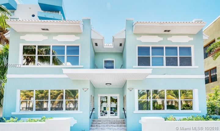Worldwide Properties is s proud to present The Royal at the highly coveted South of Fifth neighborhood of South Beach! A plethora of  World-renown dining is just steps away, in addition to the sand and the Atlantic Ocean! The Mission Style Architecture building is comprised of 11 apartment units and includes approved plans to convert into a vacation rental / extended stay with cafe and retail, or may convert to other allowed commercial use including multifamily apartment rental.  Loads of charming architectural features, hard wood floors, and some units are already highly upgraded.  MUST SEE OPPORTUNITY IN A TRIPLE AAA LOCATION.  Trophy asset.