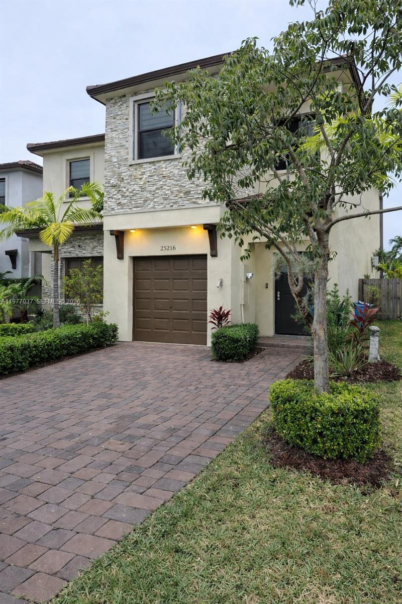Beautiful 3/2.5 townhouse built in 2021 in the desirable Campo Bello community. One of the largest models with 1,872 sq ft, open layout, modern finishes, great natural light, 1-car garage, and rare parking for up to 4 vehicles. The entire downstairs flooring has just been remodeled, giving the home a fresh and updated feel. Enjoy a large private fenced backyard, hurricane shutters, and brand-new electric water heater. Low HOA of $271/month includes clubhouse, pool, playground, exercise room, and security patrol. FHA Welcome. Conveniently located near Turnpike Exit 9, shopping, dining, and daily essentials. Property is vacant and easy to show. Seller is willing to contribute toward buyer’s closing costs with an acceptable offer. Great opportunity for first-time buyers, growing families, or investors.
