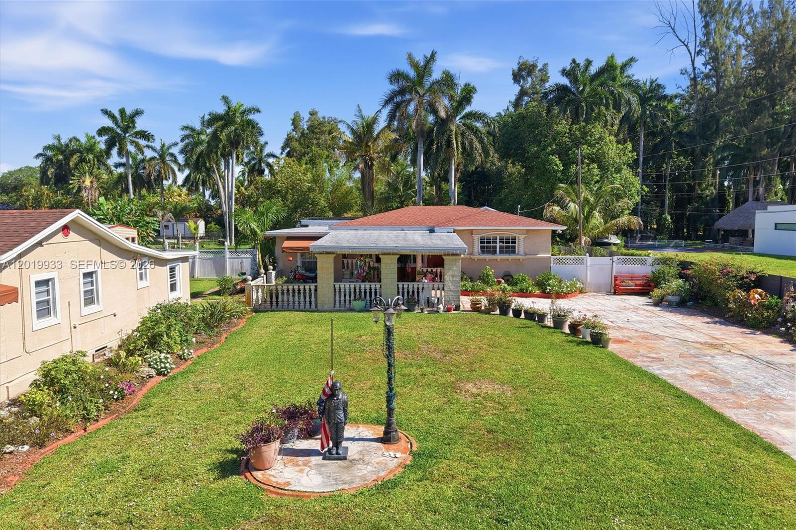 Exceptional Income-Producing Opportunity situated on sprawling 40,128 st Lot. This unique property features two separate living units with detach In-Laws-quarters and cottage, offering flexibility for multi-generational living, rental income, Guest accommodations, or a private home office set-up. The expansive lot provides endless potential for expansion, outdoor entertaining, RV/boat storage, or future development opportunities. Conveniently located with ample parking and abundant outdoor space, this property combines versatility, privacy, and investment potential in one rare offering.