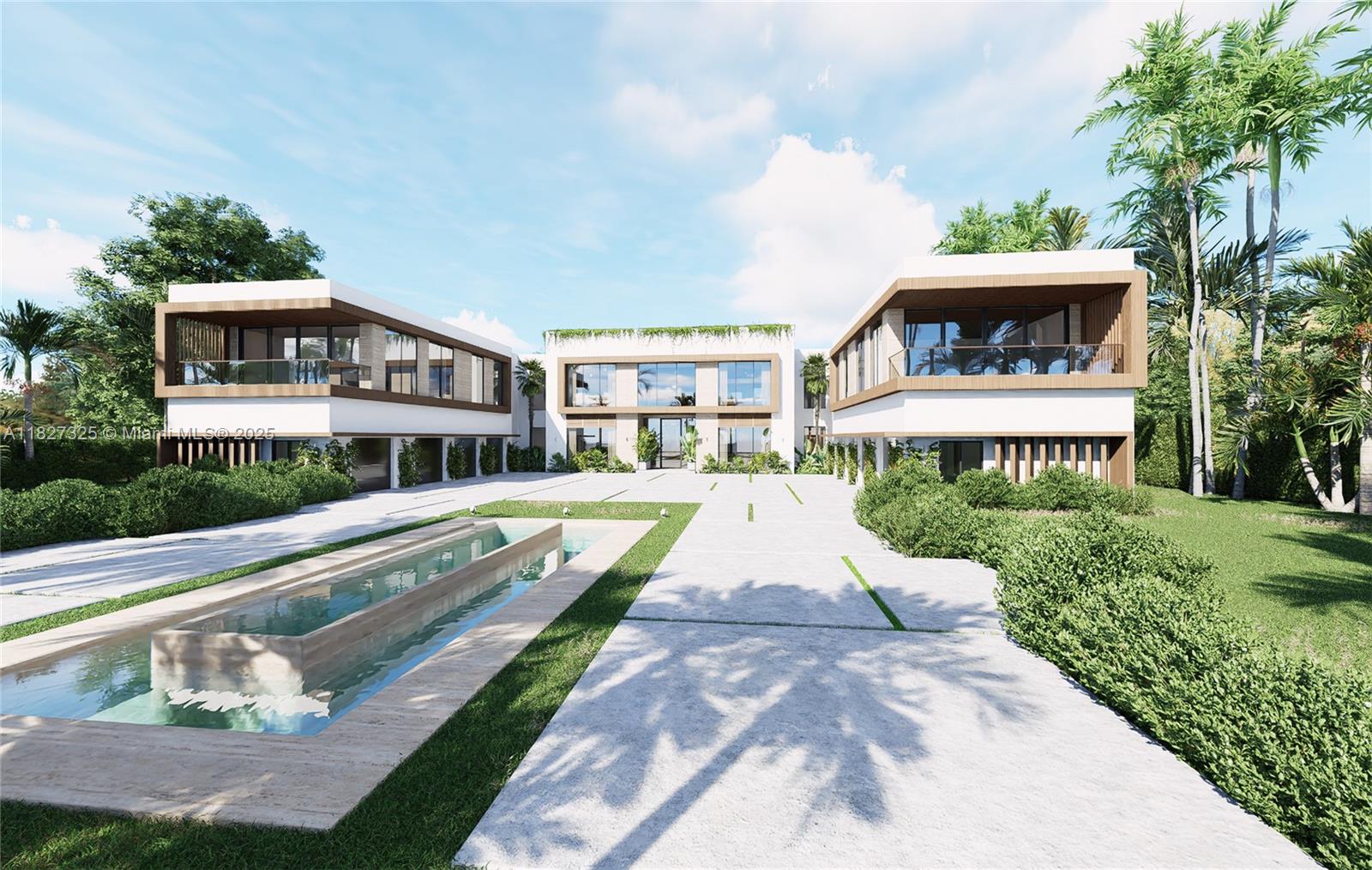 UNDER CONSTRUCTION - Be the first to experience this architectural masterpiece on 2+ acres in the exclusive gated Landmark Ranch Estates of Southwest Ranches. Flawlessly blending tranquility & luxury this 15,280 SF estate offers 9-BRs & 12.5-BAs including a first-floor primary suite w/ dual walk-in closets, spa-inspired bath, and private outdoor courtyard w/ lush aerial garden for seamless indoor/outdoor living. Made to entertain, the grand living space features double-height ceilings, a restaurant-style bar, and direct access to the resort-style pool, oversized summer kitchen, and poolside cabana w/ full bath. Second level features an additional VIP suite, 3 expansive terraces w/ ample lounging space, home gym & spa, and movie theater. Dual garages accommodate up to 16 vehicles w/ lifts.