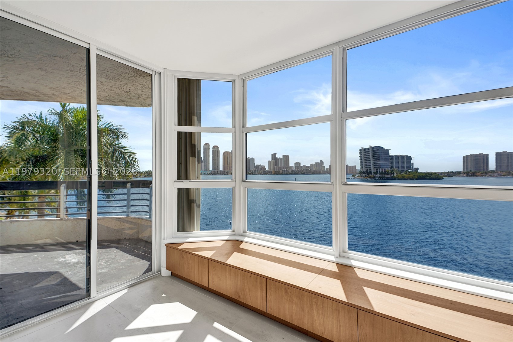 Spectacular residence at Mystic Pointe offering what is currently the most modern and best located unit in the building. This fully redesigned 3-bedroom, 3-bath residence features an open kitchen and an elegant layout designed by a well-known designer, combining sophistication with comfort and exclusivity. The unit offers breathtaking water views from every room and the highly sought-after “cruise view,” where the water sits so close to the building that boats pass by just feet away, creating the unique sensation of being on a luxury cruise.

Mystic Pointe offers resort-style amenities including tennis courts, a sun-filled pool with all-day sunlight, an impressive three-story fitness center, sauna, Turkish baths, massage rooms, and a top-tier marina. Residents also enjoy a scenic waterfront walking path along the Intracoastal, plus exclusive restaurants, shops, and convenience stores within the community, creating a true lifestyle destination in the heart of Aventura.
