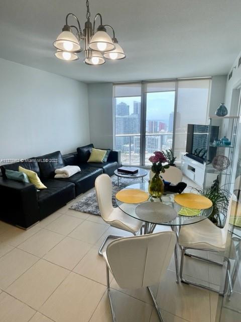 Beautiful 2 bedrooms, 2,5 bathrooms condo corner unit with fantastic views of the city skyline and Biscayne Bay, 9 feet ceilings, walk-in closets, impact door, shades and blackout in the bedrooms. Latitude on the River is located in the heart of downtown Miami and on the River-walk that leads to the entertainment District across Brickell City Centre. Condo with the lowest maintenance fee in the area.   Tenant occupied until September 30th 2024, 48hrs notice requires.