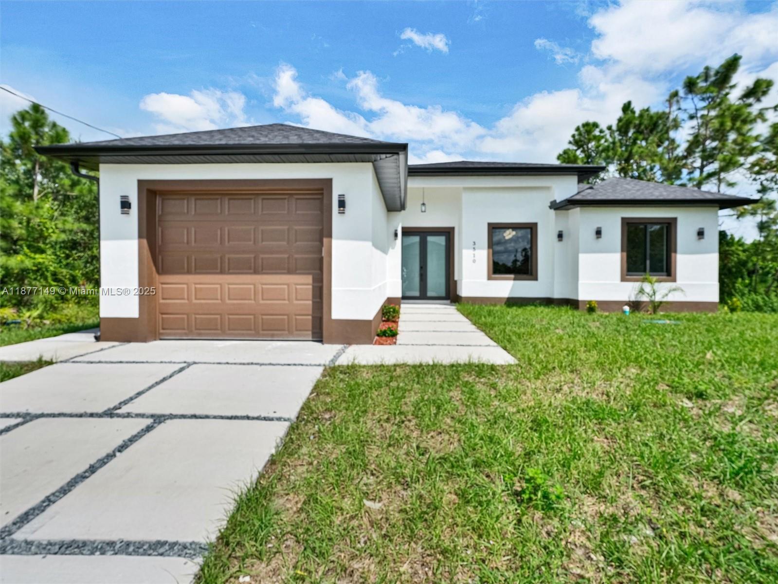 Well-maintained 3-bedroom, 3-bath home offering 1,783 sq ft of living space in a desirable and growing area of Lehigh Acres. This property features a spacious open-concept layout that seamlessly connects the living, dining, and kitchen areas—ideal for both everyday living and entertaining. The kitchen provides ample cabinet and counter space, making it functional for cooking and hosting. All bedrooms are generously sized, including a comfortable primary suite with a private bath for added convenience and privacy. With three full bathrooms, the home offers excellent functionality for families or guests. Located in a quiet residential neighborhood, this home provides a great balance of comfort and accessibility, with nearby schools, shopping centers, dining options, and major roadways just minutes away. Whether you're a first-time buyer, growing family, or investor, this property offers strong value and long-term potential in Southwest Florida.