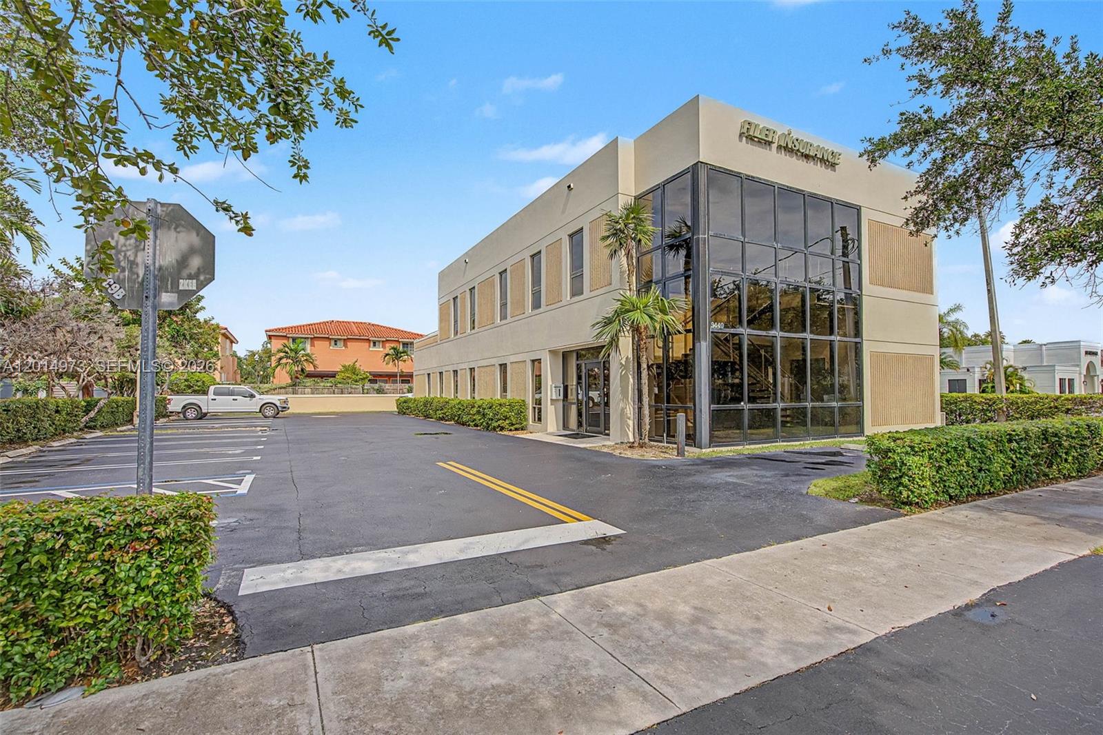Desirable, 2-story professional office building with many updates. Built in 1988, with second floor addition in 2005. Currently occupied by an insurance company but suitable for medical, real estate, or any other professional business. Over 5,000 sq ft of office space. Downstairs includes a reception area, open space for cubicles, 5 offices, 2 bathrooms and kitchen/breakroom. Upstairs is a conference room, additional open office, second kitchen/ break room and 2 more bathrooms. Elevator, impact windows/doors. Furniture negotiable. Expansive 12,775 sq ft lot with manicured landscaping. 15 parking spaces. Diesel powered backup generator. Excellent location near similar businesses, close to major roadways including the Palmetto Expressway, Dadeland Mall, Downtown Dadeland and Pinecrest as well as Baptist Hospital.