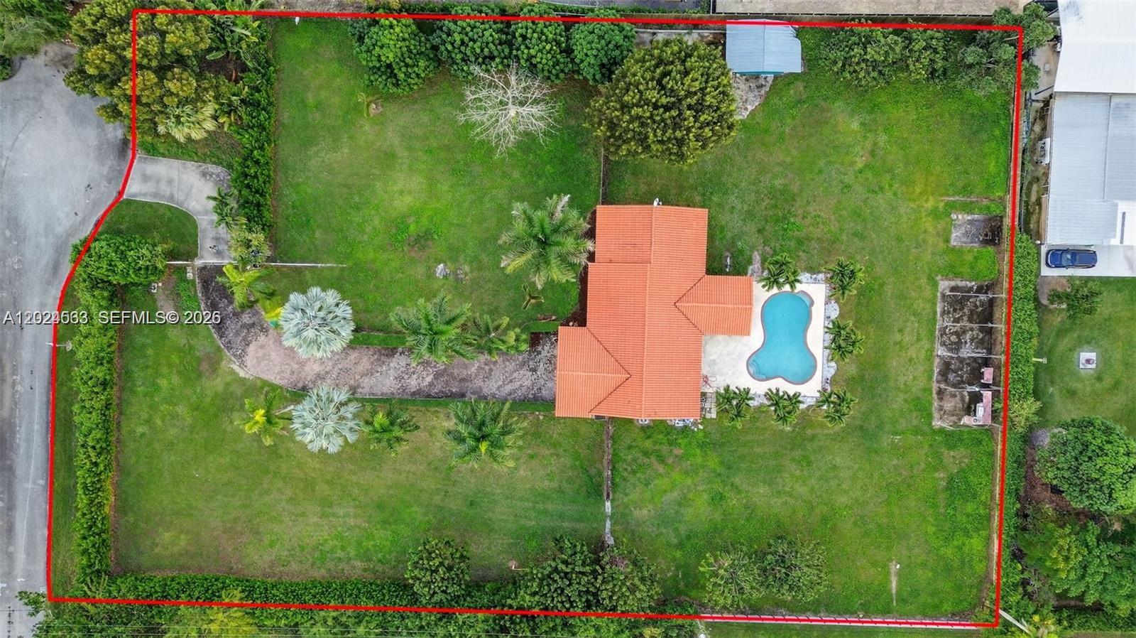 Experience exceptional space, privacy, and comfort in this stunning 3-bedroom, 2-bath single-family home, offering 2,366 sq ft of living space on an impressive 54,886 sq ft lot—over an acre of land to make your own. The true highlight of this property is the outdoor lifestyle it offers. Enjoy your own private in-ground pool, perfect for relaxing, entertaining, or enjoying sunny days. With such a large lot, there’s endless potential—gardens, play areas, .00expansion, or simply wide-open space for ultimate privacy. REAL ESTATE COMPS OVER $1,115,0000. OWNER MOTIVETED, READY TO NEGOCIATE AND SALE!!!!