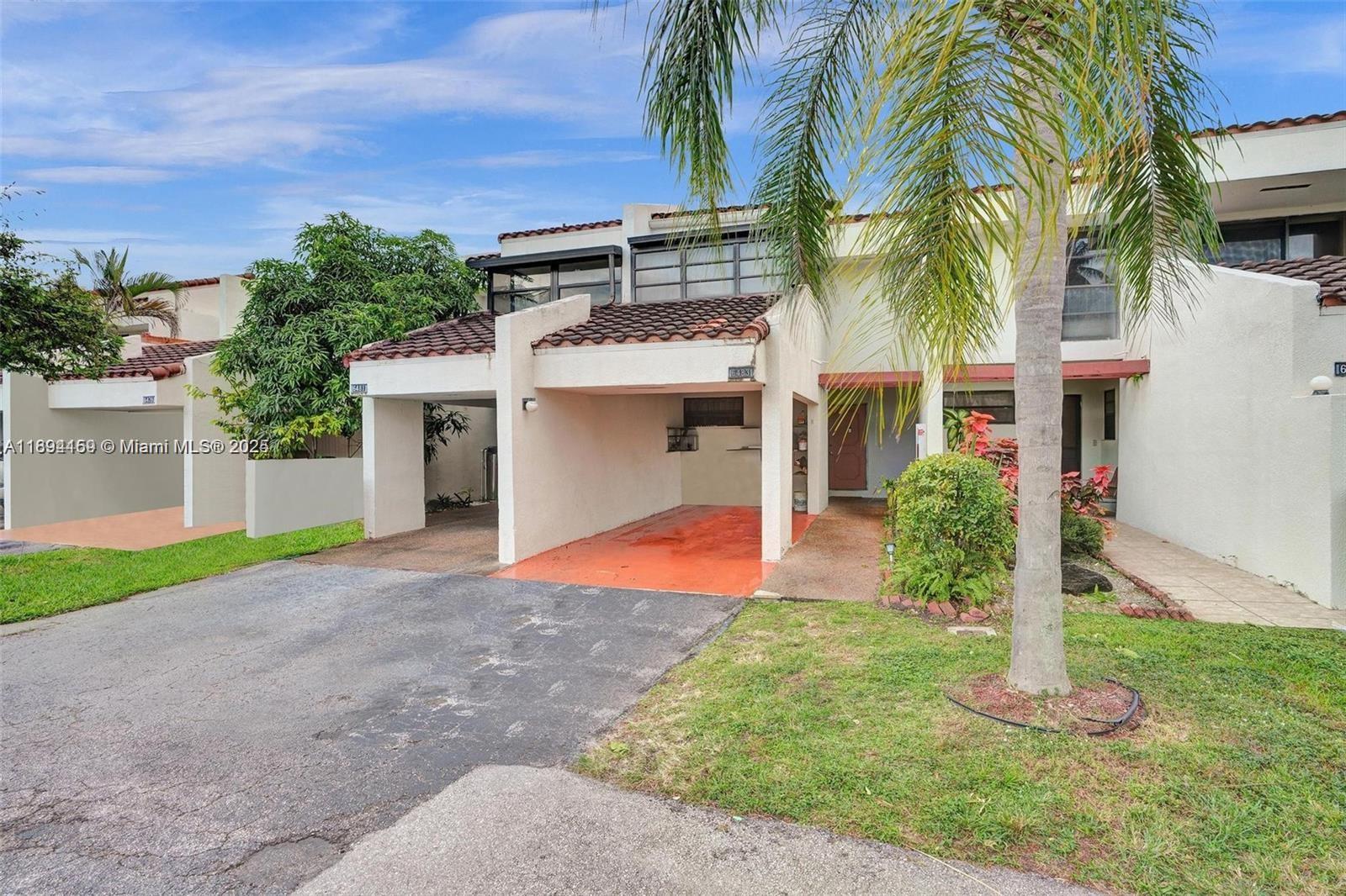 Welcome to your ideal 2 BD | 2.5 BA townhome in the heart of Lauderhill! Located in a gated community, this two-story residence offers the perfect blend of comfort and convenience. The home features newer appliances, a screened-in patio, and a private balcony off the upstairs bedrooms—perfect for enjoying South Florida’s weather. The interior boasts laminate wood flooring upstairs and tile floors downstairs, creating a modern and low-maintenance living space. All bedrooms are located on the second floor for added privacy. **THIS HOME QUALIFIES FOR UP TO $7,500.00 IN LENDER CREDITS IF THE BUYER GETS APPROVED WITH OUR PREFERRED LENDER