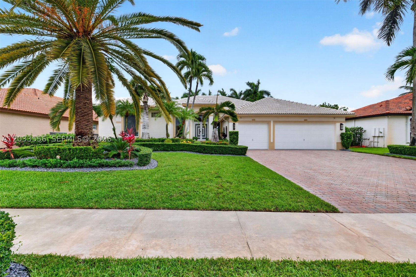 Wake up to endless water views, spend your evenings watching unforgettable sunsets, and experience waterfront living at its finest.

Situated behind the gates of sought-after Sunset Lakes, this stunning 5-bedroom, 3.5-bath estate occupies a premier position on one of the largest and most breathtaking lakes in Broward County. With no other homes currently available on the lake, this is a rare chance to own a truly irreplaceable setting.

From the moment you step outside, the lifestyle takes center stage. A recently upgraded Paradise outdoor kitchen complete with refrigerator and wine cooler, resort-style saltwater pool, lush new landscaping, and dramatic smart landscape lighting create the perfect backdrop for entertaining or simply enjoying the serenity of the water.

Inside, the meticulously maintained residence offers generous living spaces, impact windows and doors, a whole-house water filtration system, tankless water heater, electric shades, security system, and a host of additional upgrades designed for comfort and convenience.

The home's expansive primary suite is currently configured as a billiards room, while the adjoining sitting area serves as the owners' bedroom retreat. To help envision the original layout, select photos have been virtually staged to showcase the suite as a traditional primary bedroom.

Opportunities like this are exceptionally rare—an immaculate home, a gated community, and a waterfront view that is simply unmatched.