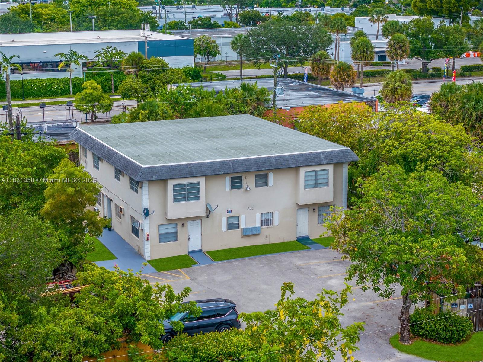 Rare opportunity to acquire an 8-unit multifamily in Progresso Village, just off Andrews Ave and Sunrise Blvd in Downtown Fort Lauderdale. The property offers eight 1-bed/1-bath units with modern interiors, impact doors, separate meters, and upgrades including new kitchens, stone counters, walk-in closets, vanities, light fixtures, and cabinets. Currently 7 units are leased with 1 recently renovated and vacant, generating $146,568 gross income with upside as rents renew. Sitting on a 10,000 SF lot zoned RMM-25 and in process of rezoning to NW RAC, the site offers potential to double the unit count. With rare seller financing at 5.5% interest-only, this investment delivers strong cash flow and long-term redevelopment potential in one of Fort Lauderdale’s fastest-growing corridors.