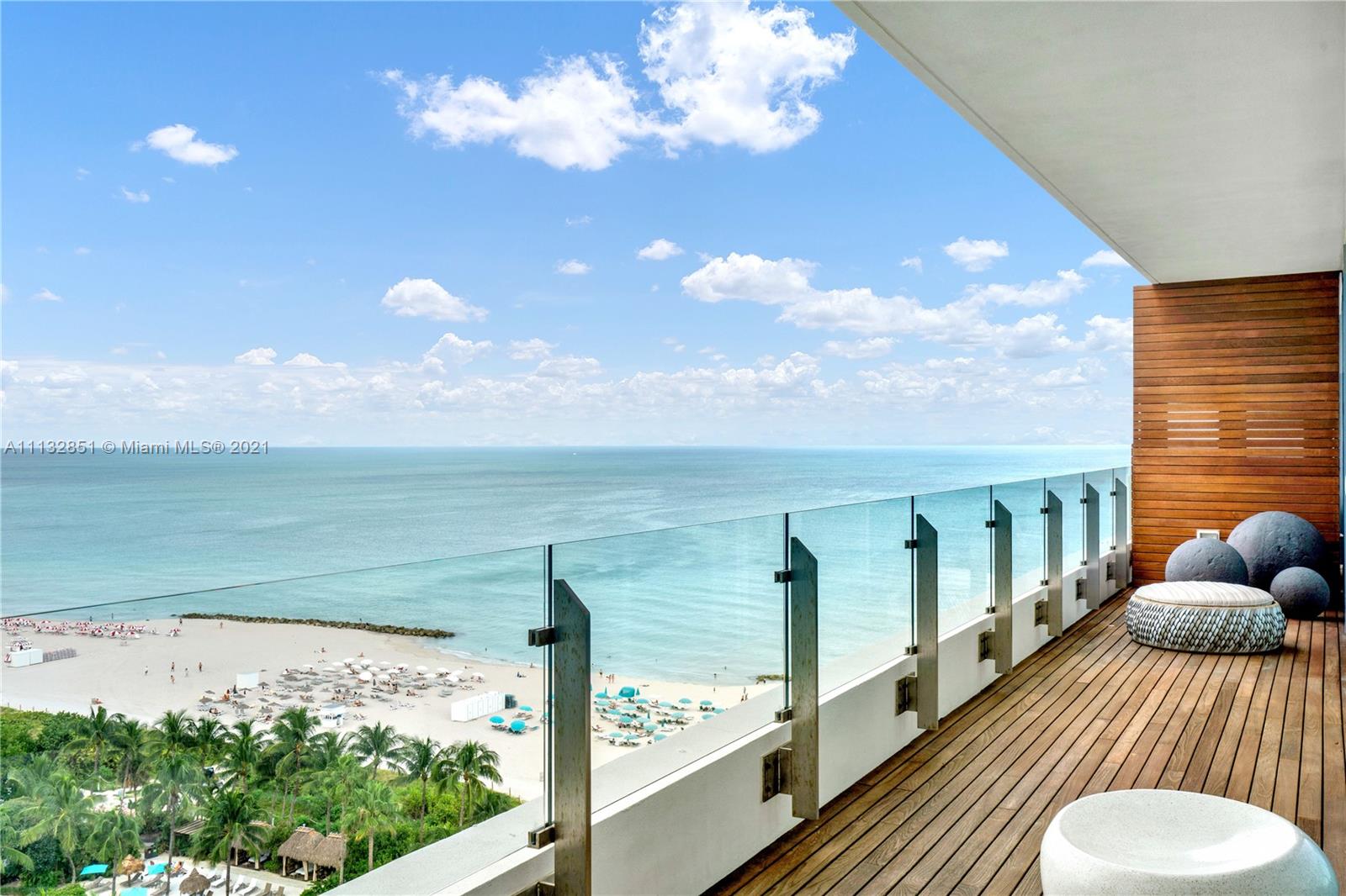 Earn income on your fully furnished vacation condo!  Exclusive oceanfront “pied-a-terre” is 1 of only 22 private residences at the Miami Beach Edition Hotel Residences allowing monthly rentals.  This cozy 2/2 offers ocean views from every room, oversized balcony, resident-only concierge 24/7, luxurious Bulthaup chef’s kitchen, Miele, & Subzero appliances, wine fridge & cappuccino maker. Enjoy personalized services & privacy associated with a boutique building with amenities of luxury resort. Spa, fitness center, two ocean-facing pools, & extraordinary dining, including restaurants developed by Michelin-starred Chef Jean-Georges, await you. Entertain, live well, and exercise all in one oceanfront setting with easy access to all of Miami’s most popular destinations!