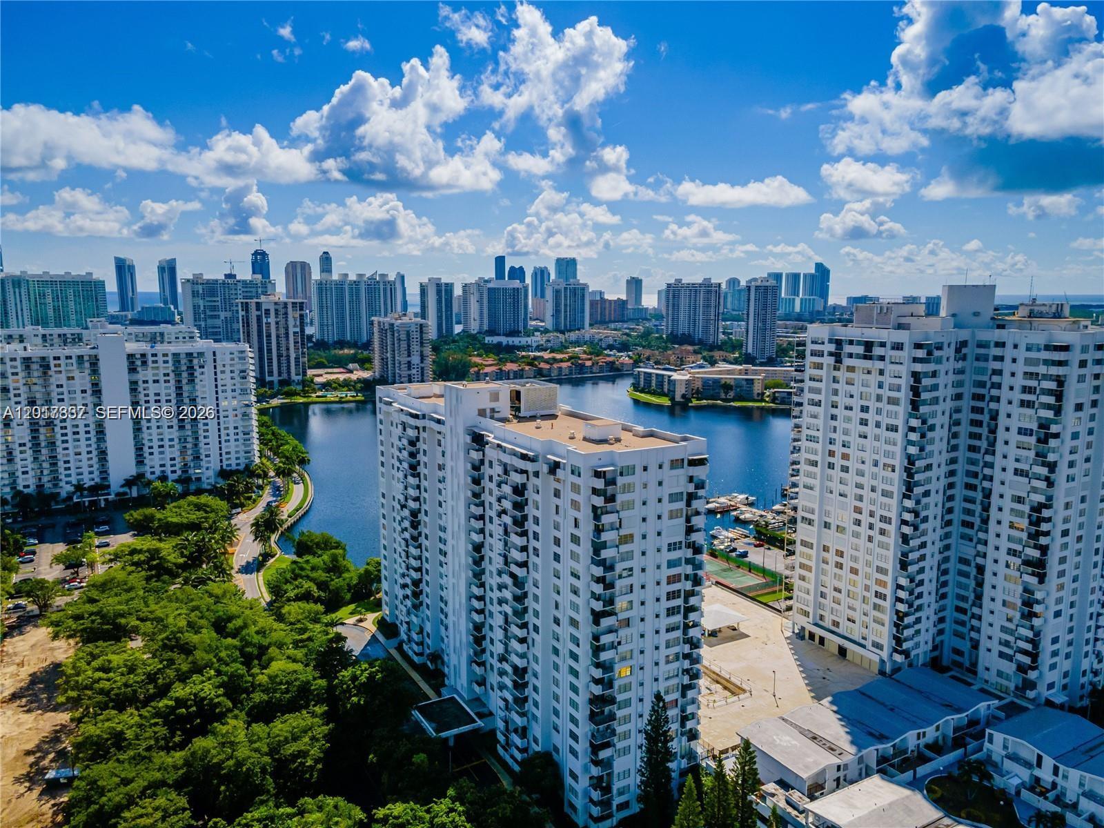 Welcome to your spacious 2-bedroom, 2-bathroom condo at Commodore Plaza, ideally located in the heart of Aventura. This sought-after community offers exceptional resort-style living with an impressive array of amenities, including 24/7 gated security and concierge service, two heated swimming pools, two tennis courts, a state-of-the-art fitness center, BBQ area, game/billiard room, updated lobby, boat docks, assigned covered parking, guest parking, and additional parking available for rent.

Perfectly situated just minutes from Aventura Mall, beautiful beaches, top-rated schools, and local parks, this is South Florida living at its finest.