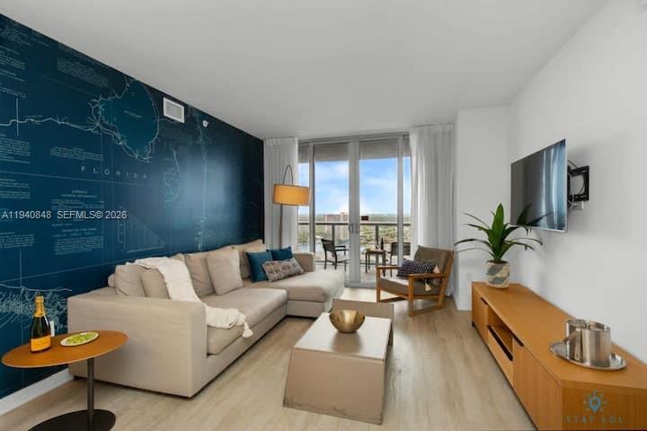 Beautiful vacation rental. 2BED 2 BATH APT.  Free valet parking (for 1 car) Complimentary internet and shuttle to the beach, grocery stores, golf and tennis center, Aventura mall and Gulfstream park. Full beach service. Restaurant and bar in the building, access to beach club. UNIT CAN BE RENTED BY WEEK OR MONTH, RATE VARY DEPENDING ON THE MONTH.  SHOWINGS MUST BE SCHEDULED 24HRS IN ADVANCED. IF LISTING IS ACTIVE, THEN PROPERTY IS AVAILABLE. NO RENT RESTRICTIONS, ALL AGES WELCOME