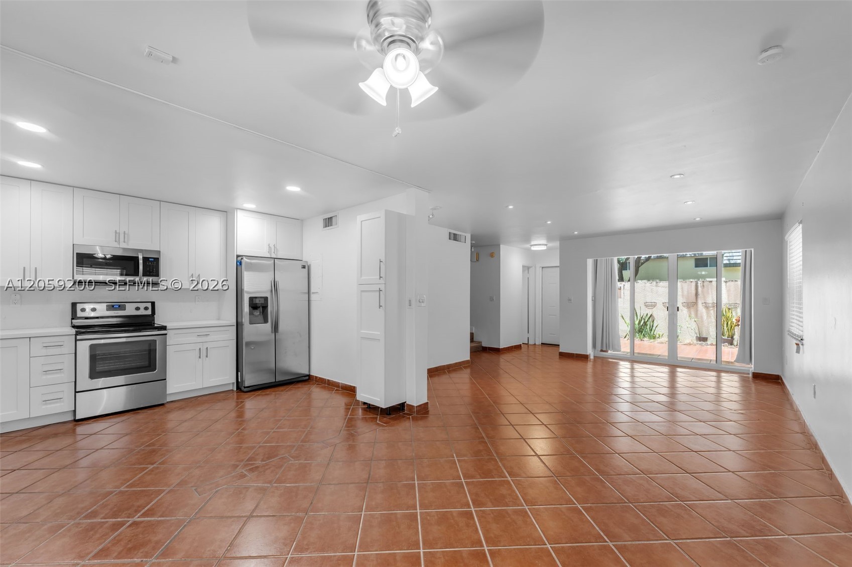 Welcome to this beautifully updated 2-bedroom, 2.5-bath corner townhome in one of Kendall's most sought-after locations, at the intersection of SW 137th Avenue and Kendall Drive. Perfectly situated just steps from the community pool, this move-in-ready home combines modern upgrades with exceptional convenience.
Inside, you'll find a fully remodeled kitchen and updated bathrooms, complemented by impact windows throughout for added peace of mind, energy efficiency, and storm protection. Major improvements include a new roof (maintained by the HOA) and a 2020 A/C system, providing years of worry-free living.
Enjoy outdoor living with both a private front patio and a spacious rear patio, perfect for entertaining, gardening, or simply relaxing. The home also features the convenience of an in-unit washer and dryer.
The HOA adds tremendous value by covering the roof and exterior insurance, helping reduce maintenance responsibilities and ownership costs.
Ideally located near top-rated schools, shopping, dining, parks, and major roadways, this corner-unit townhome offers the perfect blend of comfort, style, and an unbeatable Kendall location. Don't miss this exceptional opportunity to own a turnkey home in the heart of one of Miami's most desirable neighborhoods!