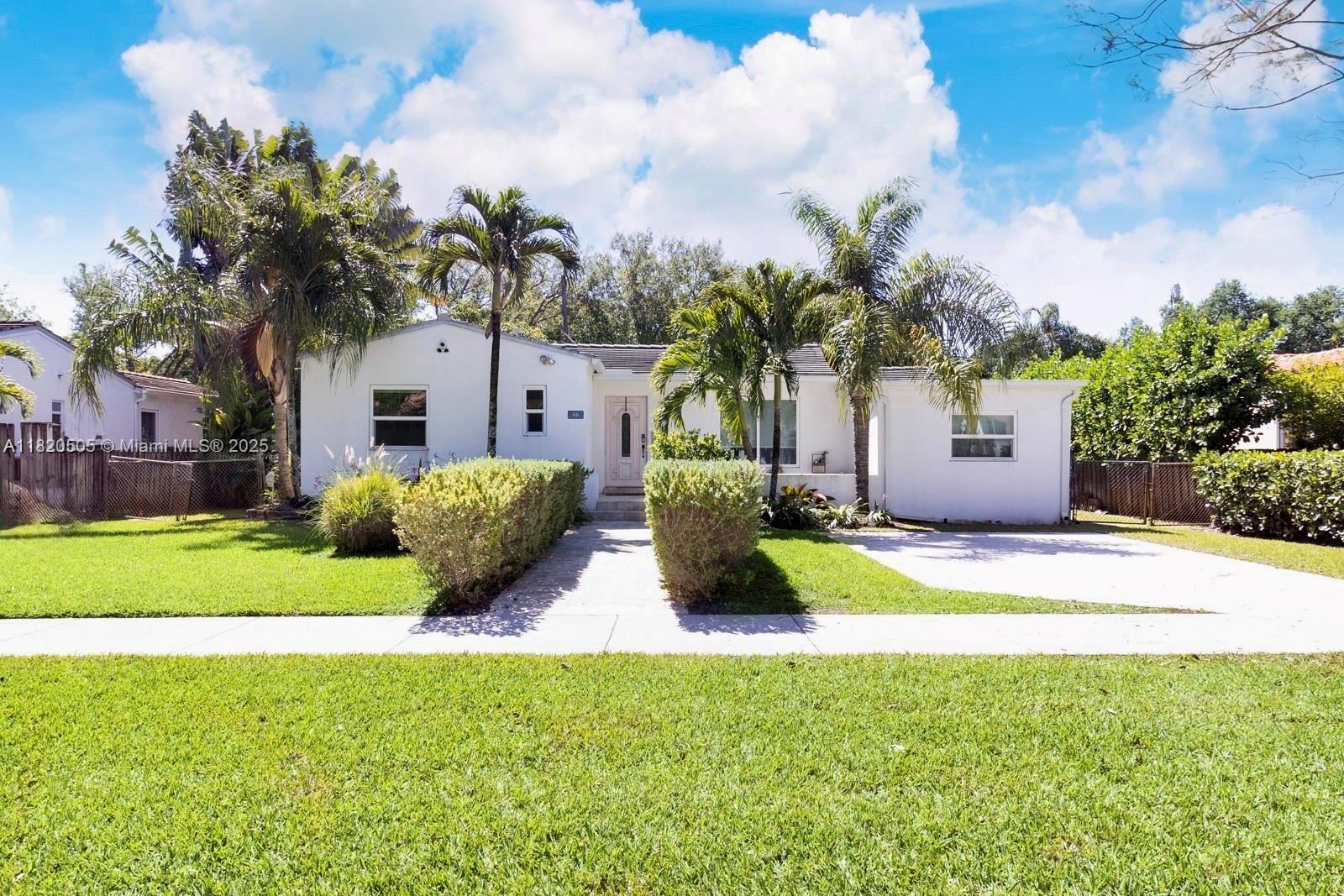 Welcome Home! A Charming 1930s Home with Modern Touches located in the heart of Miami Shores!

The home features three bedrooms and three bathrooms on one side, along with a converted garage ideal for parking, a home office, or storage. It features vaulted ceilings, a beautiful fireplace, and original oak floors that add timeless appeal and character. 

Additional highlights include impact windows and a newer roof for added comfort and security.

This HOME WILL NOT LAST LONG!