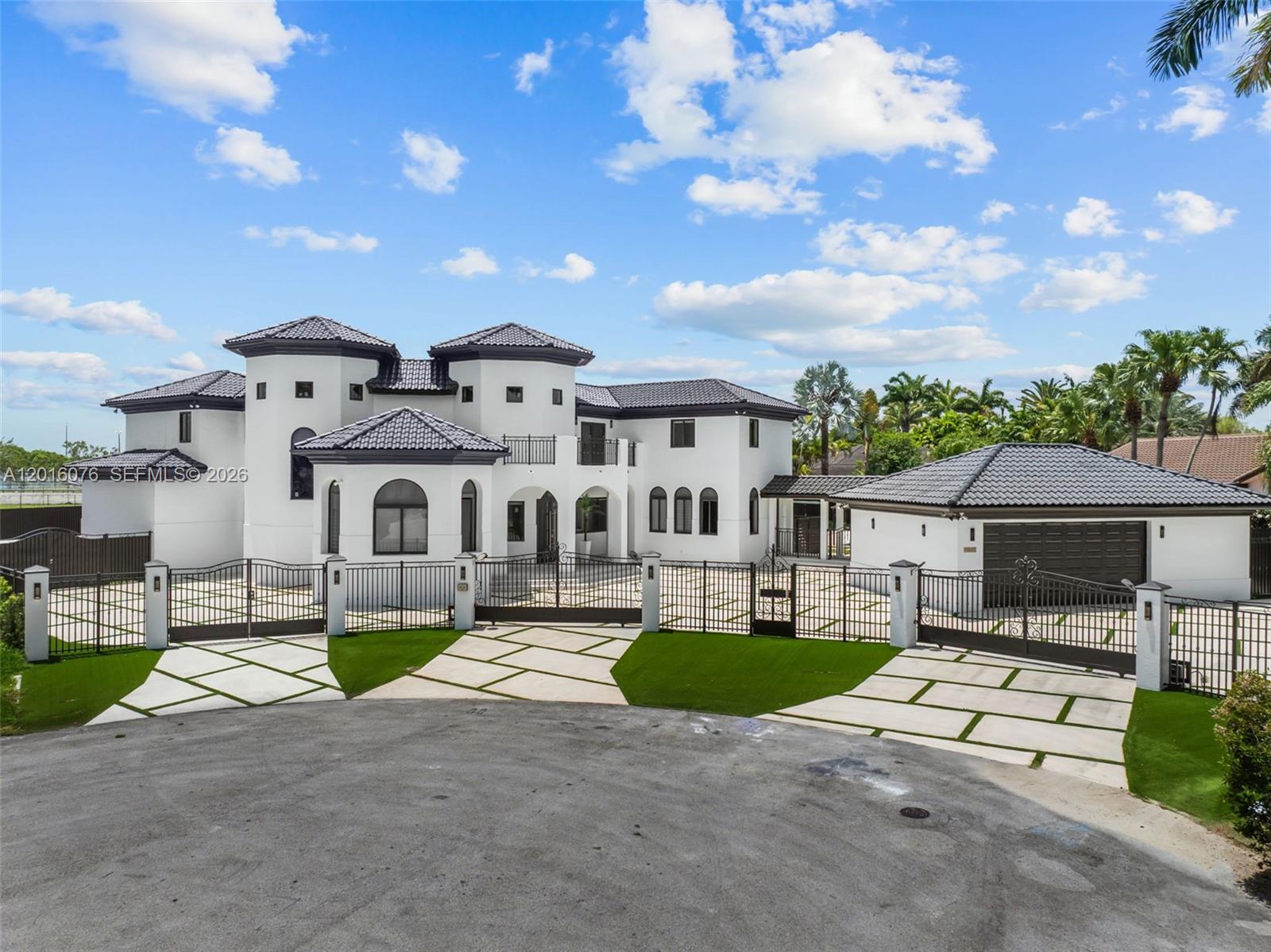 Modern elegance and family comfort come together in this spectacular Miami residence! Located at the end of a quiet cul-de-sac, this spacious home offers privacy and tranquility while featuring oversized bedrooms, bright open living areas, and an open-concept kitchen layout perfect for modern living and entertaining. Enjoy an incredible backyard with artificial turf, a basketball court, and a stunning pool with jacuzzi, ideal for relaxing and enjoying the Miami lifestyle. The home also offers two laundry areas conveniently located on both the first and second floors, plus a private guest suite with its own independent bathroom. Perfectly located near top-rated schools, shopping, dining, and major highways. An incredible opportunity you don’t want to miss!