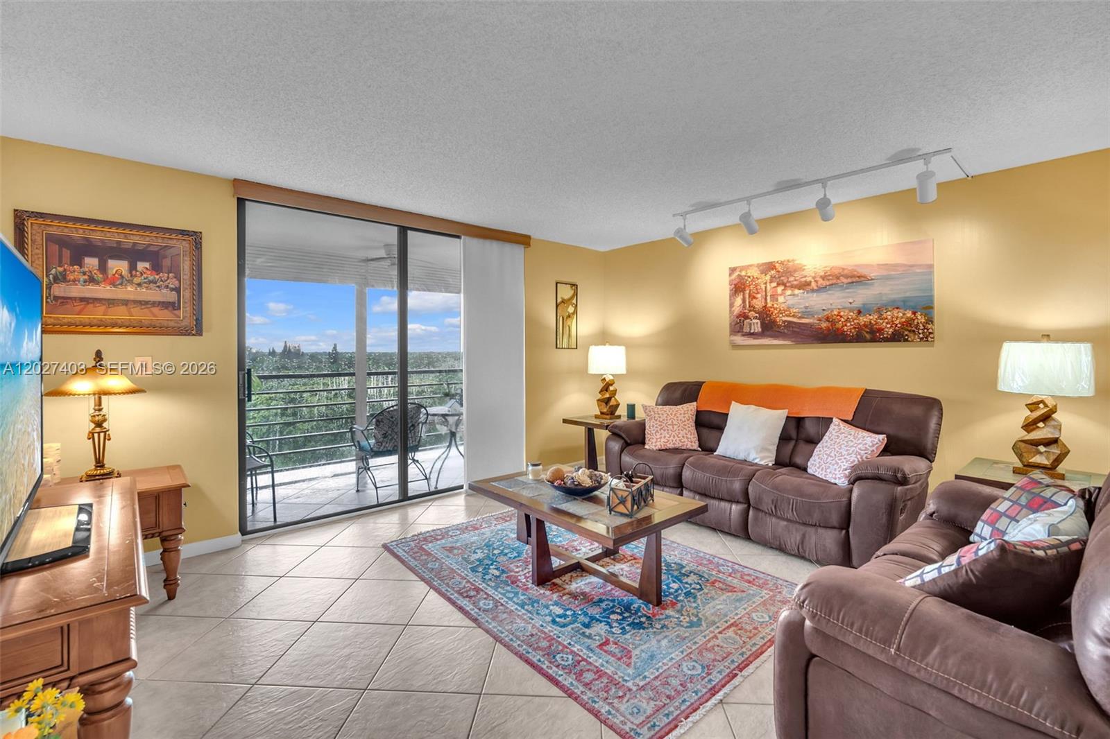LOCATION!! Lovely Unit 2bedrooms, 2baths, 1100 sf., located in the PH/8th floor. Tile flooring, wood in bedrooms, Ac unit & appliances excellent condition. Screened balcony. Garden & pool view. Community gated w/private guard & security patrol 24/7. Bike storage. Tons amenities: Pools, jog/bike path, BBQ area. Tennis & pickle ball court. Club house, billas & ping pong salon & more. One occupant must be 55+ others 19+. Just for financing purchasing 20% daown-payment mandatory. THIS COMMUNITY HAS RESERVES.