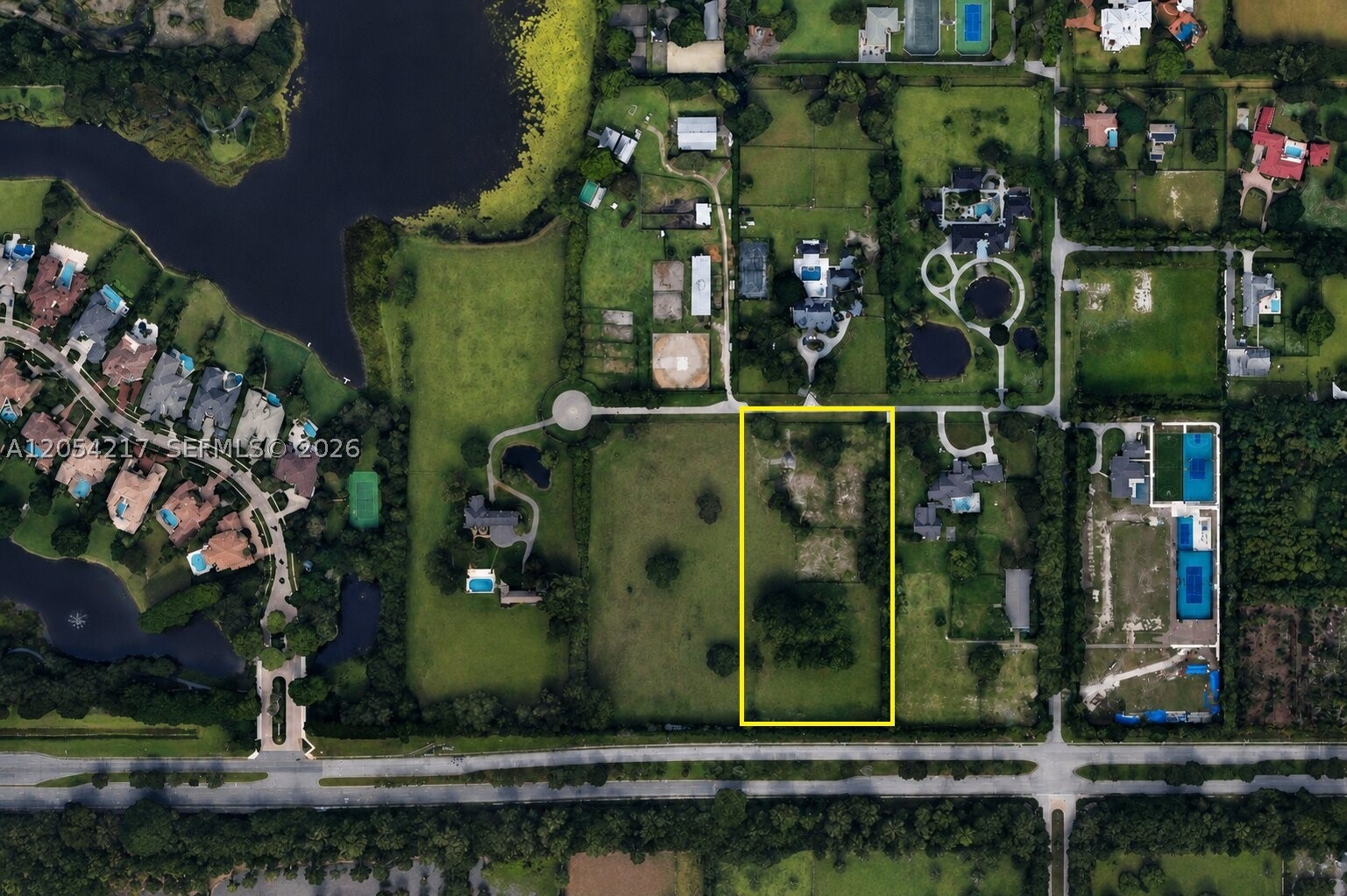 Exceptional 5 acre estate lot in Central Boca Raton’s exclusive Horseshoe Acres, an equestrian-friendly community 
Surrounded by luxury estates, this remarkable property offers unmatched privacy, scale, and serenity while remaining minutes from Boca Raton’s world-class schools, fine dining, golf courses, and upscale shopping. Rarely does any property of this size and exclusivity become available in such a prime central location. This same owner has 15+ additional acres may consider selling waterfront 10 acres (2 lots) w/house asking $13,400,000, or 5-acre portion adjacent to this lot separately for $6,000,000. Horseshoe Acres HOA fee is only $450 annually. Very easy to show—contact listing broker directly.