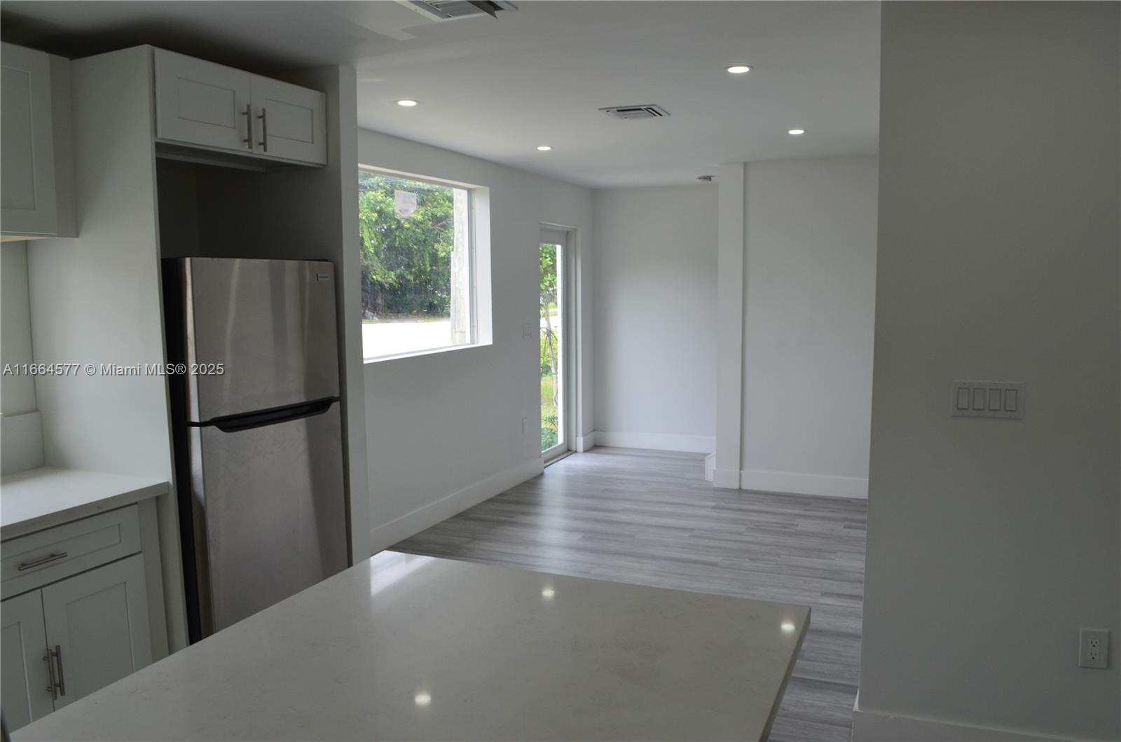Presenting a stunning, newly constructed 2024 property, ideally situated just 9 minutes from Miami International Airport, 7 minutes from Wynwood, and 11 minutes from Downtown Miami. This brand-new unit has two-story ready to welcome its first occupants. The home boasts a nice convenient layout with impact-resistant doors and windows. The first floor features one bedroom and a full bathroom, while the second floor offers two additional bedrooms, each with a private en-suite bathroom. the unit includes washer and dryer, along with two reserved parking spaces.