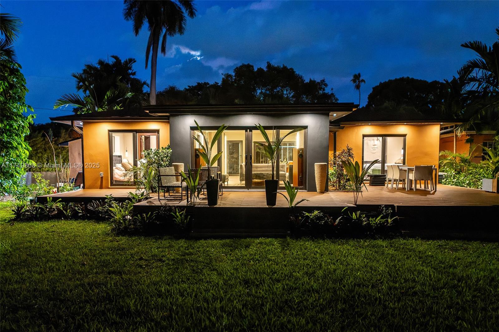 Absolutely Stunning Tulum-Style Home! This exquisite property offers direct canal access, ideal for peaceful canoe rides or simply unwinding in your private, lush exotic garden. The canal includes a dock suitable for a small boat, adding to the serene lifestyle. The interior is filled with natural light, creating a warm and inviting ambiance. Step outside to an incredible terrace, complete with a barbecue area and bar, all overlooking the tranquil water. Perfectly situated next to Biscayne Park and just minutes from Miami Shores, this prime location offers access to award-winning schools, including Miami Country Day School and Barry University. Pet-friendly with landlord approval, this home feels like a getaway to another world, offering a unique retreat within Miami.