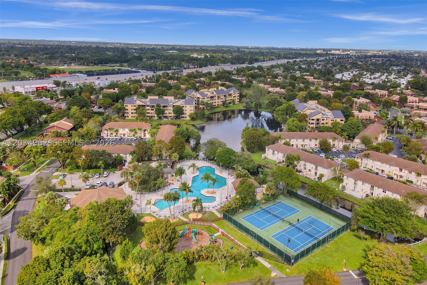 Snapper Village, 2/2 /1, 1,310 Sq. ft. Tenants have the right to park 4 cars for each unit, water, cable, and internet are included. Don't miss this opportunity: an excellent apartment in a building with a roof in 2018, A/C unit in 2020, and a new water heater. The property is in excellent condition, with a washer and Dryer inside the unit. Accordion Hurricane shutters.
