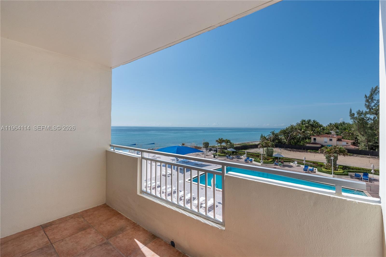 Discover beachfront luxury living at its finest! Enjoy your morning coffee from the Southeast facing balcony of your cozy renovated 2bed/2bath unit. Hurricane Impact Glass Windows. Enjoy resort-style amenities including private beach access with towel/chair service, heated pool, dual fitness centers, sauna, and BBQ area. Recently upgraded with modern finishes, the building features 24-hour security, valet parking, and convenient maintenance that includes A/C. Located at the Broward/Dade county line, you're moments from Aventura Mall, Gulfstream Village, and top dining. Building improvements include new elevators, hallway renovations. Experience coastal paradise today! Parker Dorado is the most Southern Oceanfront building in Hallandale abutting Golden Beach. It can also be sold furnished.