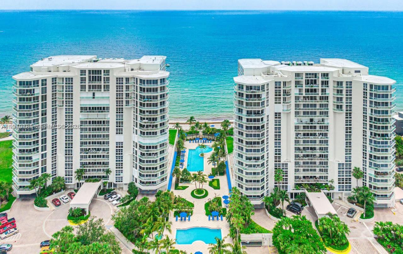 Escape to Serenity on Hollywood Beach. Welcome to 6051 N Ocean Dr #603 - a luxurious, tastefully furnished 2 bedroom, 2.5 bath residence in the exclusive Renaissance on the Ocean. This 1,988 sq ft condo offers the rare combination of an oceanfront lifestyle with sweeping Intracoastal views, visible from your spacious private balcony. Enjoy a private elevator entry, open living spaces with hardwood and tile flooring, and a gourmet kitchen designed for effortless entertaining. The den offers easy conversion to a third bedroom, office, or media space. Two oversized bedrooms feature walk-in closets and spa-inspired baths. The Renaissance offers two pools, tennis courts, 24-hour security, concierge, gym, sauna, and direct beach access. Motivated Seller, all offers considered
