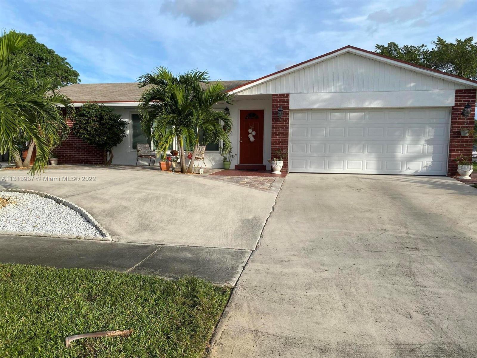 Spacious 4/2 single family home with beautifully pavered circular driveway with plenty of parking. Amazing family-oriented and quiet neighborhood. One pet allowed and non-refunable pet deposit required: $300 small to medium dog or cat or $500 for a large dog. When sending offers please provide the following docs for individuals on the lease: Police Background Check, 3 months bank statements, proof of income (1-month paystubs), credit report with Fico Score, contract to lease. Property will be on SUPRA this Friday, Dec. 16th. NO HOA approval. EASY TO SHOW! Please use Showing Time.