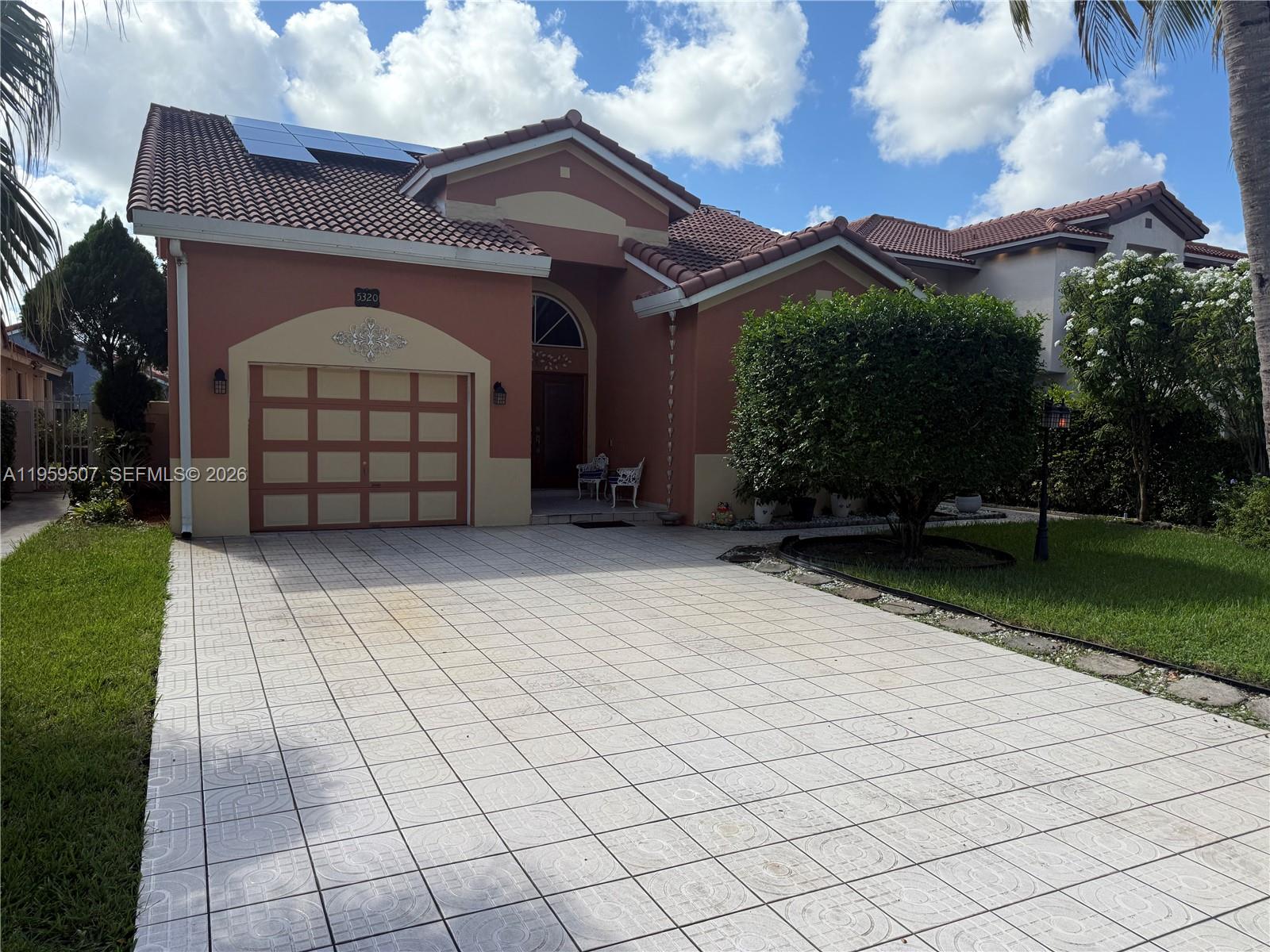 Welcome to this beautiful 3-bedroom, 2.5-bath home located in a gated community in Miami Gardens. The property features a spacious and bright layout, a finished garage with potential to be converted into a fourth bedroom, and a low-maintenance backyard perfect for relaxing or entertaining guests.
The community offers 24-hour security, a basketball court, and a low HOA fee. The roof was replaced in 2023, providing added peace of mind.
Perfectly situated near top-rated schools, Hard Rock Stadium, major highways, shopping centers, and restaurants, this home offers comfort, convenience, and value all in one place.
