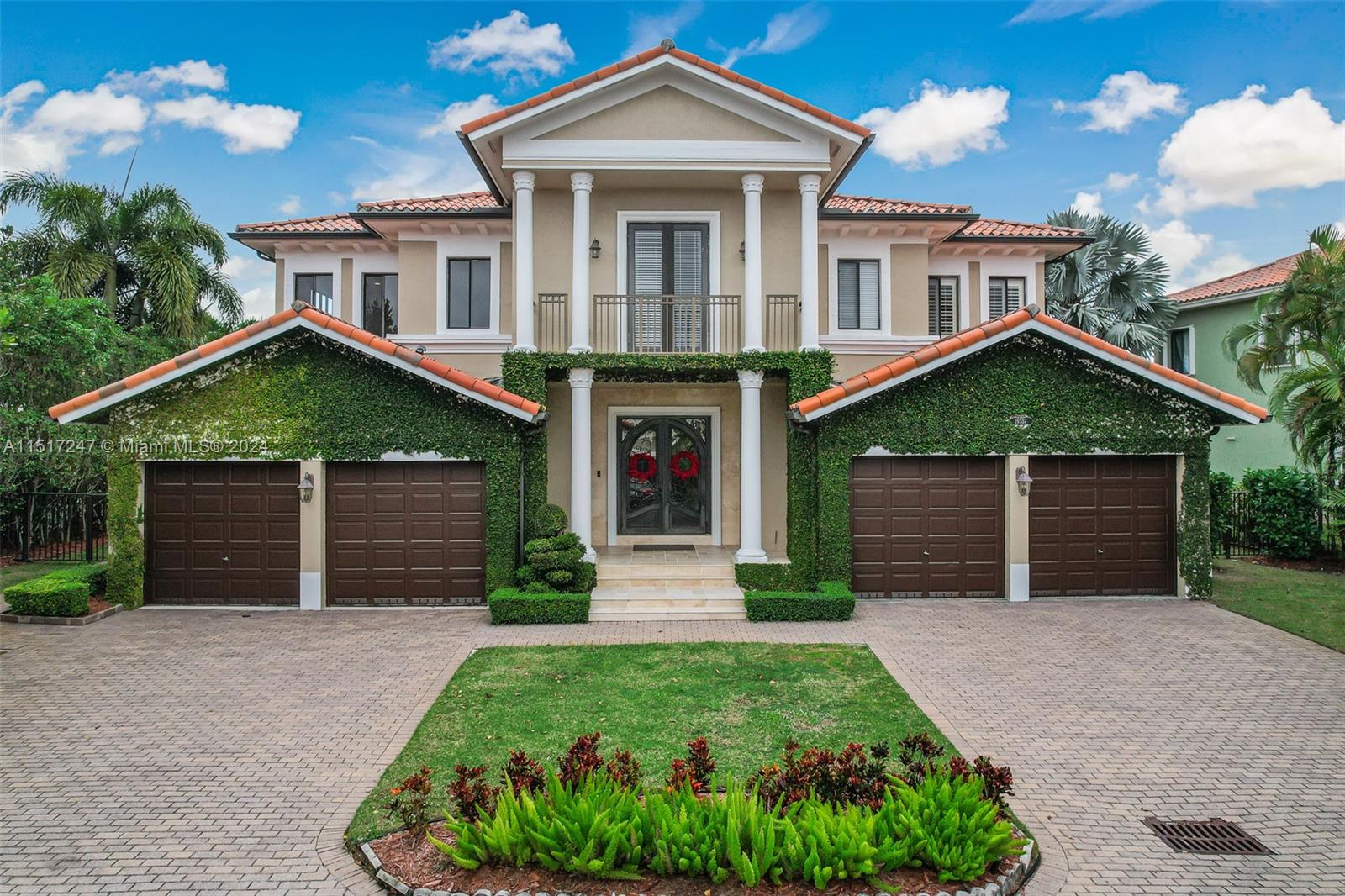 Step into luxury at Cutler Cay, a prestigious private gated community where resort-style living seamlessly blends with community charm and exceptional value. This expansive single-family home offers an impressive 5BED/ & 4 BATH, complemented by a generous 3-car garage. The interior is adorned with opulent marble flooring, setting the tone for elegance throughout. The heart of this home is a chef's kitchen, featuring granite countertops, finely crafted wood cabinets, and top-of-the-line Kitchen Aid S/S Appliances. Whether you're entertaining guests or preparing gourmet meals, this kitchen is both functional and stylish. Security and exclusivity take center stage in this gated community, ensuring a tranquil and private living experience. A clubhouse that includes a tennis court, pool, & gym