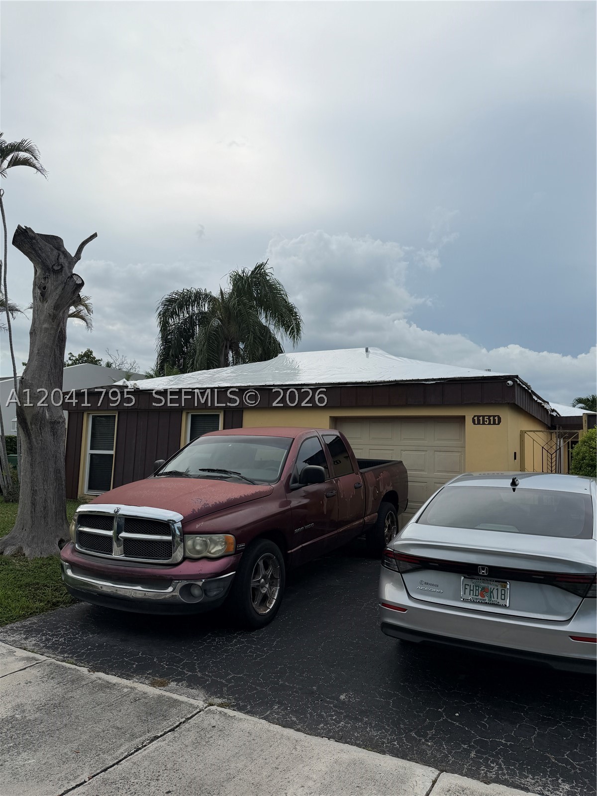 4/2 with garage and large yard NO HOA.  Located in a very central, well maintained neighborhood, close to shopping, restaurants, places of worship and with easy access to main roads. Ideal for investor or new owners to make their own. Property needs full update including roof and is being sold AS IS condition without repairs or warranty. Buyer is responsible for verifying all information contained in this listing.
