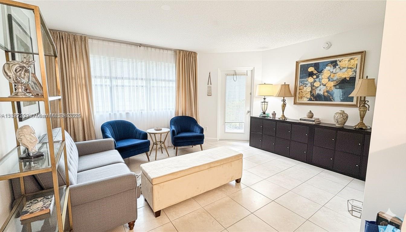 RENTED FOR $1,749 TILL 07/31/26. Ideal for investors, no rental restrictions, low HOA. Lovely 1/1 in a pristine, Washer and dryer in property, kitchen with breakfast bar, patio with storage closet at HOLLYWOOD PARC IN HOLLYWOOD! Community with beautiful gardens. 2 community pools along with Tennis courts and a Gym.