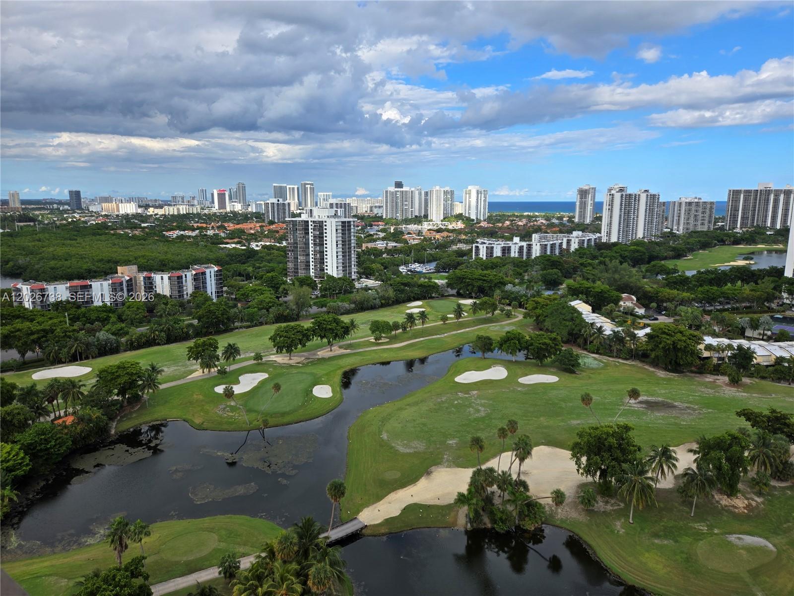 Stunning 2-Bedroom / 2-Bathroom apartment in Coronado Tower III – Originally a 1-bedroom, 1.5-bath floor plan, this unit has been beautifully remodeled to create a true 2-bedroom / 2- full bath layout.Offered fully furnished, move-in ready. Enjoy a spectacular, unobstructed panoramic view of the golf course – a view that will never be blocked thanks to its unique location. Laundry facilities conveniently located on the same floor hallway (not inside the unit). Coronado Its prime location sits on the Aventura golf course and the Don Soffer exercise trail, just minutes from Aventura Mall, restaurants, and beaches. No special assessments. New buyers cannot rent during the first year of ownership. (Please read Broker Remarks for showing instructions and rental restriction)