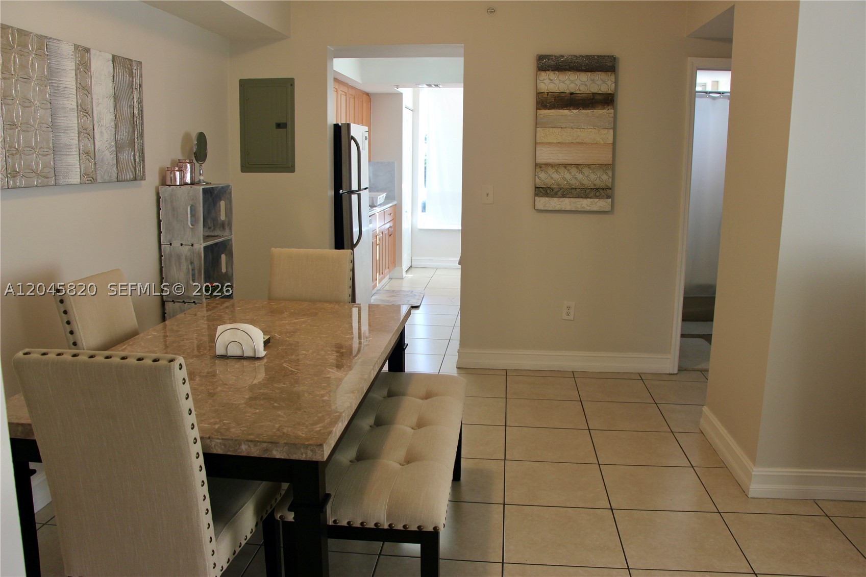 This thoughtfully designed 2-Bed, 2-Bath unit at Douglas Place offers a comfortable, well-designed layout in one of Miami’s most convenient neighborhoods. At 1,100 square feet of interior space, you’ll find ceramic flooring throughout, a functional large primary bath with dual sinks, soaking tub and bidet, and more...

The open balcony and extra large impact-glass windows throughout  bring in plenty of natural light, provide peace of mind and noise reduction. In-unit oversized washer and dryer for everyday convenience, and a covered assigned parking space ensures effortless living. The building maintains common amenities including a pool, fitness center, and community room. Designated parking available for your guests.

Perfectly positioned in the heart of Coral Gables, walking distance to Downtown Coral Gables and Miracle Mile, near Coconut Grove, and Brickell - where fine dining, cultural attractions, and Miami’s vibrant lifestyle await just minutes away.

A solid choice for anyone looking for a practical, well-located condo or a smart investment.