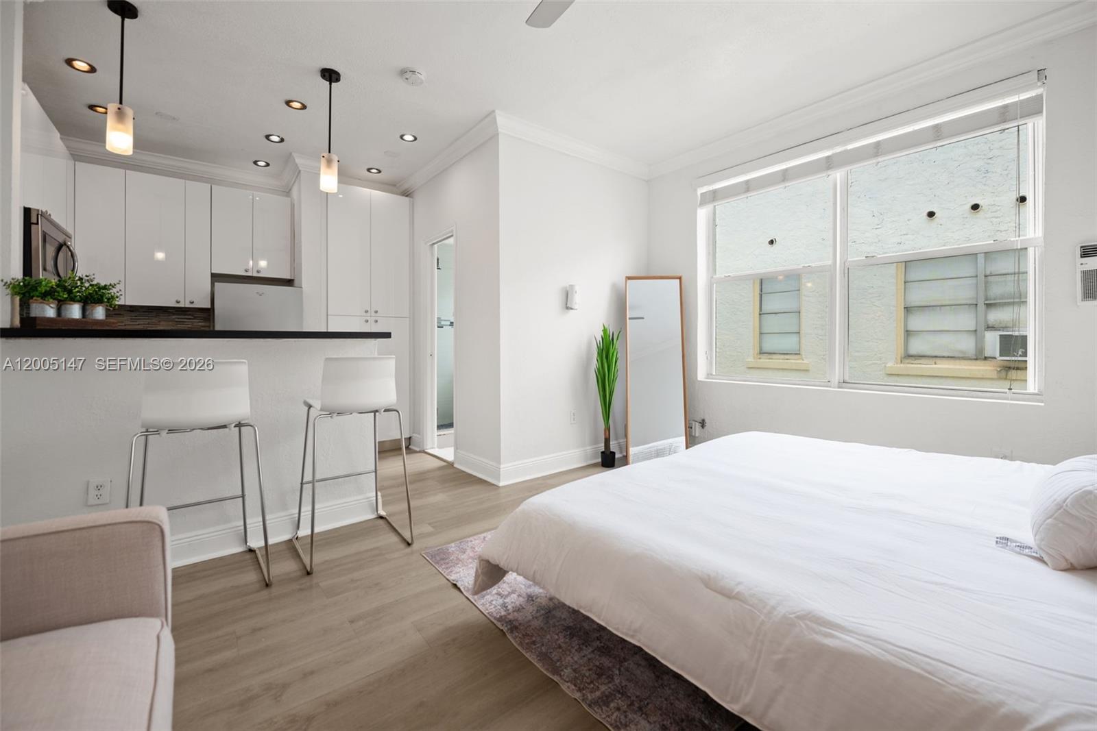 Excellent opportunity to own one of the best-priced units in Coral Gables, just minutes from Miracle Mile, Ponce de León, restaurants, shops, and major roadways. This well-maintained studio offers a functional layout with a full bathroom, making it ideal for an end-user seeking a low-maintenance residence or for an investor looking to capitalize on strong rental demand in a prime location. The unit is located in a charming historic building, providing character and positioning within one of the most desirable and walkable areas of Coral Gables. Opportunities at this price point in this location are increasingly limited. Coral Gables continues to stand out as one of the most stable and desirable submarkets in Miami, with consistent demand driven by its central location, walkability, and lifestyle appeal. This makes the property not only attractive for immediate use, but also as a long-term hold. Whether you are looking for a smart entry-level investment, a pied-à-terre, or a personal residence in a highly desirable neighborhood, this property offers an excellent combination of location, value, and long-term potential.