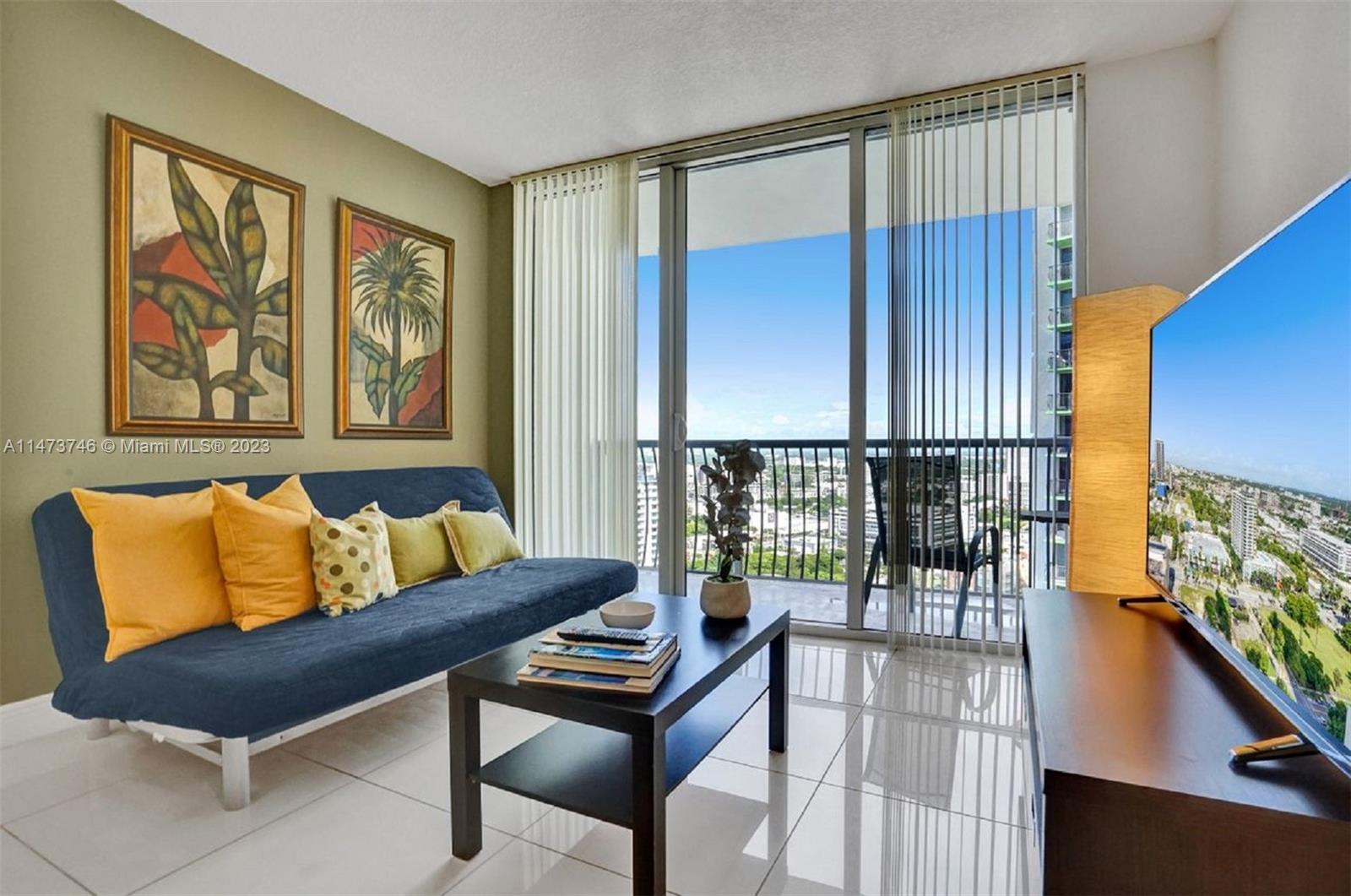 Enjoy the magic of living close to the Bay. This one bedroom, one bath unit has an open floor plan that lends itself to entertaining or just relaxing at home. Live minutes to the beach and all the restaurants and night spots the area has to offer. This full service luxury building sits in front of Margaret Pace Park. This bayfront park is excellent for exercising or just for taking a leisurely stroll. For the art and theatre lovers you very close to the trending performing arts district. This is a must see!