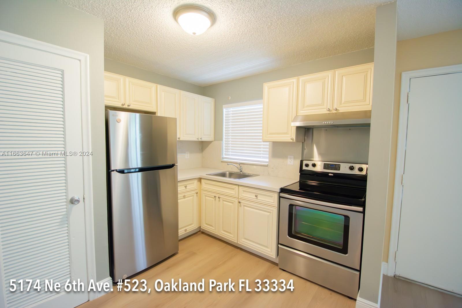 Remodeled, centrally located 2/1 condo. The remodeled kitchen has beautiful cabinetry, granite countertops, and glass top SS stove. There is new vinyl wood plank flooring throughout. The location is within walking distance of the shops and Publix at the Northridge shopping center and just minutes to the highway, beach, downtown Oakland Park, Wilton Manors and Fort Lauderdale. Amenities include a pool, gym, racquet ball courts, tennis courts, and BBQ and picnic areas. Applicants should have a credit score over 625, no evictions, clean background and make at least 2.5 times the rent ($4375) in income. Approval takes 1-2 weeks, no min credit score reqd by association. Move-in amount $3500-$5250. Owner will consider allowing last month rent to be paid in payments for qualified applicant.
