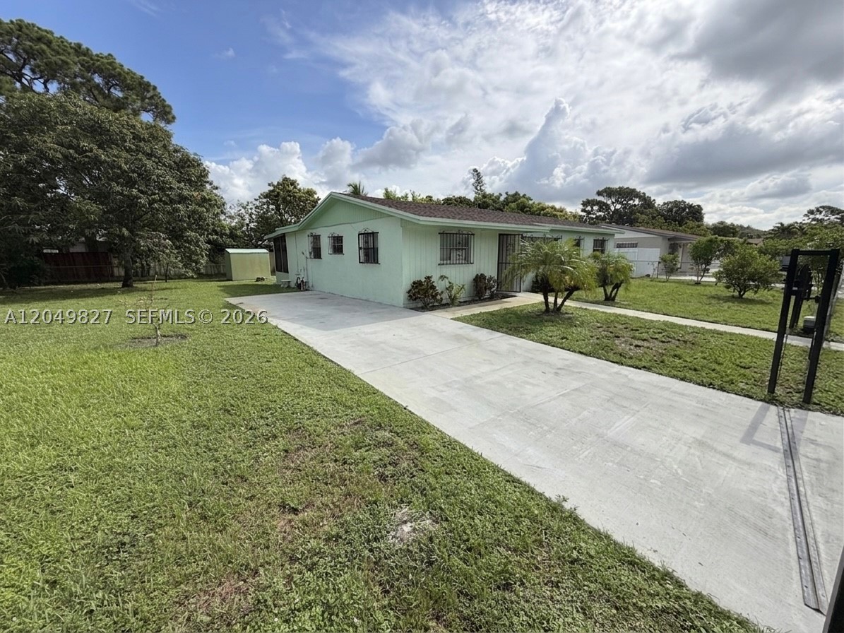 Prime Real Estate Opportunity Next to Hard Rock Stadium! Welcome to 3851 NW 210th Terrace, an exceptional single-family home offering 4 spacious bedrooms and 2 bathrooms, this property is perfectly designed for growing families, multi-generational living, or savvy investors looking for a high-potential asset in one of South Florida’s most dynamic neighborhoods. NO HOA! Park your boat & RV here. This expansive backyard (.27 Acres). is a rare find in the area, offering a blank canvas to build your dream private pool, create an ultimate outdoor entertainment oasis, or securely park your boat, RV, and vehicles. Situated in the immediate vicinity of the iconic Hard Rock Stadium, you are just minutes away from world-class entertainment, including Miami Dolphins football games, major international soccer matches, the Formula 1 Miami Grand Prix, and massive global concert tours. Contact me for your showing today!