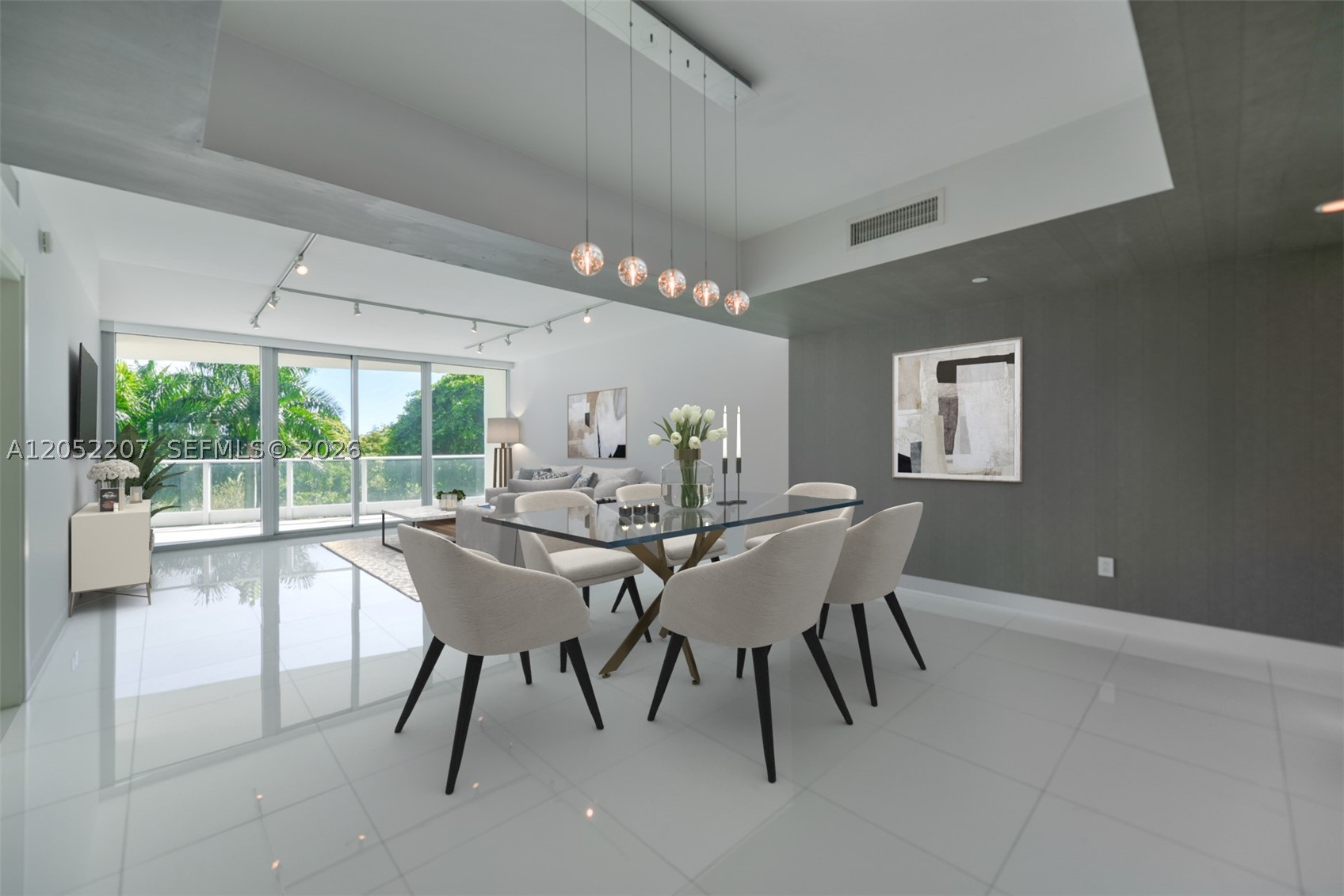 Experience elevated living at Grovenor House, one of Coconut Grove's most prestigious luxury condominiums. This exceptional 3BD/3.5BA residence features a spacious open floor plan with floor-to-ceiling glass, filling the interiors with natural light. The gourmet kitchen is appointed with premium Sub-Zero appliances, while porcelain and wood flooring and electric shades provide elegance and comfort.

The residence includes 1 assigned parking space, complimentary valet for an additional vehicle, private storage, and direct elevator access. Enjoy world-class amenities with 24-hour concierge service. Outdoor amenities are being enhanced and are expected to be completed by October 2026.

Ideally situated in the heart of Coconut Grove, just minutes from the Village's renowned restaurants, boutiques, marinas, bayfront parks, and prestigious private schools including Ransom Everglades, Carrollton, and St. Stephen's.

Available September 1, 2026. Tenant occupied. Showings are limited and by appointment only. Text or call Listing Agent for availability and additional information.