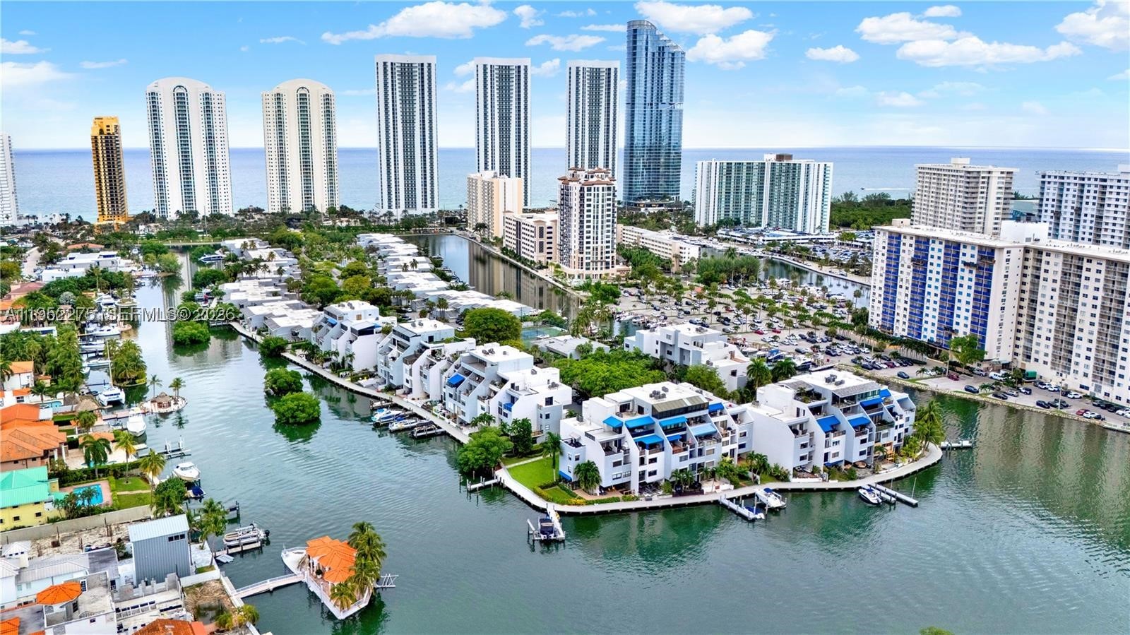Fantastic intracoastal waterfront townhome with rare, unobstructed waterfront views in walking distance from beach. Two-story 3BD/2.5BA residence with private waterfront patio, gated security, pool & tennis courts.    

Live the dream, across from pristine beaches of Sunny Isles, Haulover Park, Bal Harbour, and more. Property Features:  
• Full-size Washer & Dryer 
• Renovated Eat-in Kitchen 
• Primary Suite with Water Views, Dual Vanities  
• Spacious Waterfront Patio overlooking tranquil bay and Oleta State Park 
• Powder Room on Main Floor 
• 24/7 Security-Guard on duty
• Fantastic range of amenities including tennis courts, swimming pools, gym, and clubhouse
* HOA COVERS INSURANCE, WATER, HD CABLE & INTERNET
* TOP RATED A SCHOOLS NEARBY