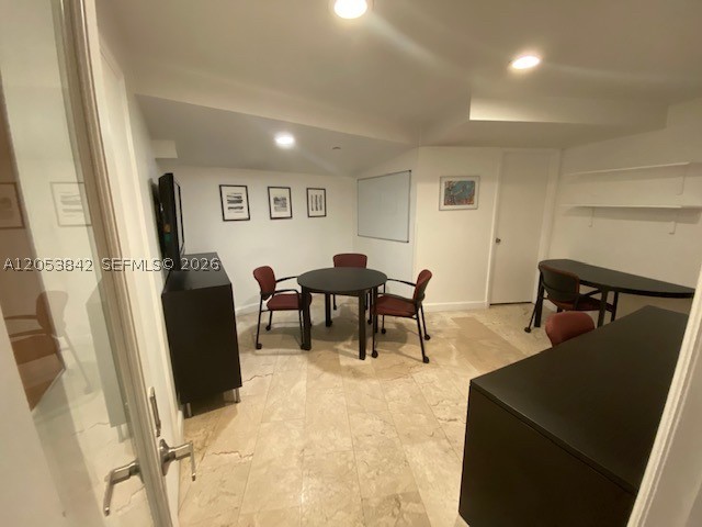 Private Furnished Office – NM1 – Approx. 150 sq. ft. (15 m²) - ALL UTILITIES INCLUDED – Ultra-Fast Internet Located at EurOffices, a boutique business center with only 9 private offices, situated on the North Mezzanine of Nuvo Suites Hotel, at the main entrance to City of Doral - Prime location, just 1 mile from SR 836 and the Florida Turnpike - No service contracts - No HOA application, references, or background screening - Fast and easy approval process Guaranteed - Ideal for Software Developers, Graphic Designers, Accountants, Real Estate Professionals, Online Service Providers, Business Managers, and other professionals - Move in with First Month's Rent + One Month Security Deposit only - REALTORS: Bring your client today! We handle the immediate approval process, lease preparation, and all related paperwork - Easy to show. Please text the Listing Agent for access.