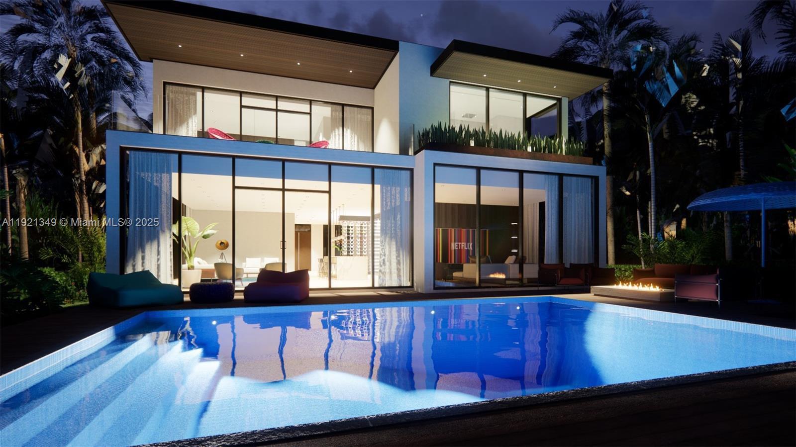 Coming Summer 2026!
Take advantage of the opportunity to customize your finishes while you still can. This stunning two-story single-family home will feature 4 bedrooms and 4 bathrooms, including a luxurious primary suite with a spacious terrace overlooking the pool. Enjoy an open-concept living and dining area, a dedicated media room, a one-car garage, and a full laundry room.
Located just one minute from La Gorce Golf Club and steps from North Beach Elementary and Miami Beach High School.