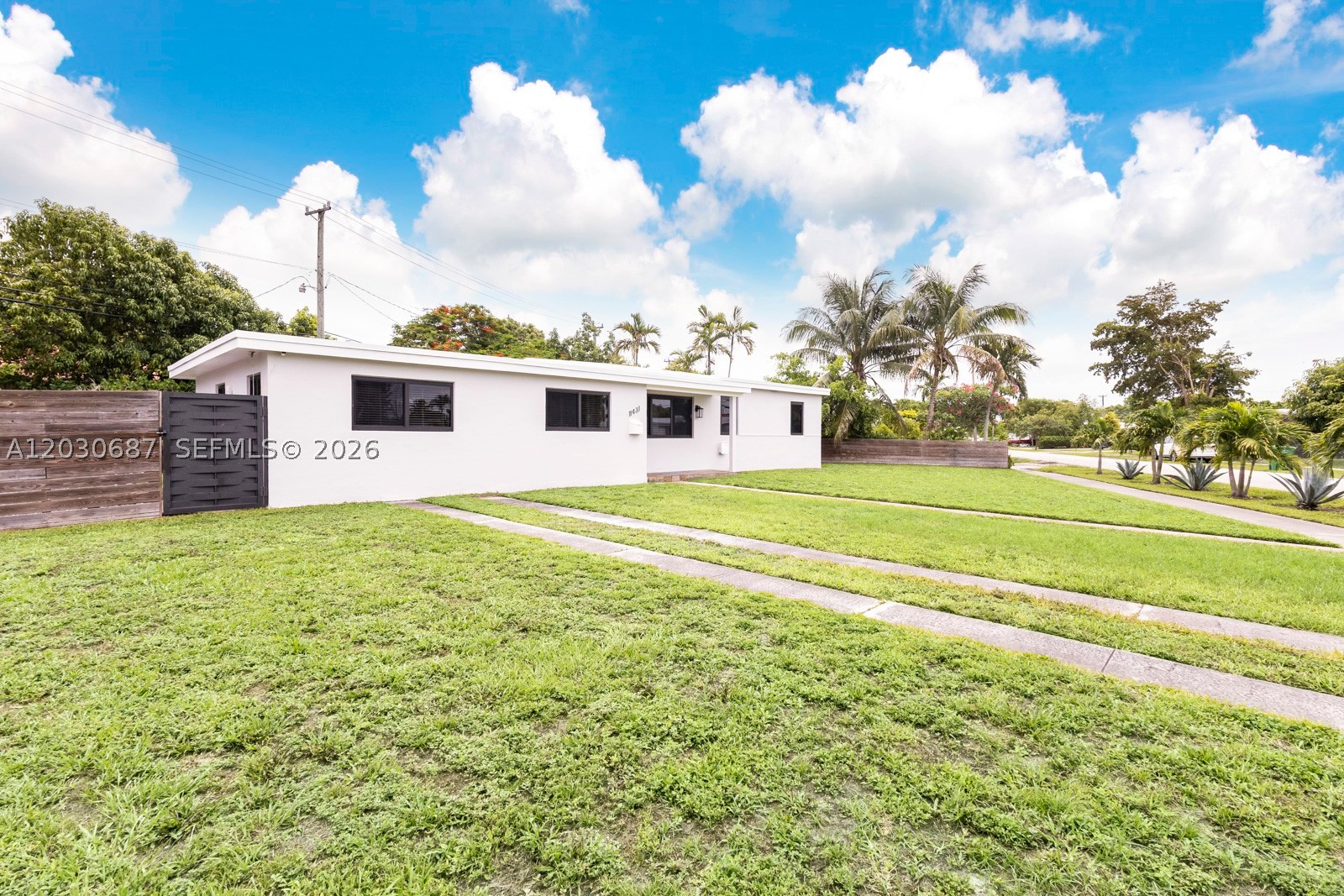 Updated 4-bedroom, 2-bath home on a spacious 10,000 sqft corner lot in the Westwood Lakes neighborhood of Miami. This well-maintained property features porcelain tile flooring throughout, an open layout, updated kitchen and bathrooms, impact windows and doors, a 5-year-old roof, full-home water filtration system, and a freshly painted exterior. The oversized fenced yard includes a gated area with room for boat parking, plus an additional shed with A/C, offering flexible storage or workspace potential. The large backyard is ideal for outdoor entertaining, gatherings, and enjoying South Florida living.

Located in the desirable Westwood Lakes neighborhood of Miami, known for its privacy and limited through traffic. Conveniently positioned near Bird Road and the Turnpike, the home offers easy access to major business, shopping, dining, and entertainment areas throughout Miami. Close to FIU, Kendall Regional Hospital and the surrounding medical facilities, grocery stores, malls, and everyday conveniences.