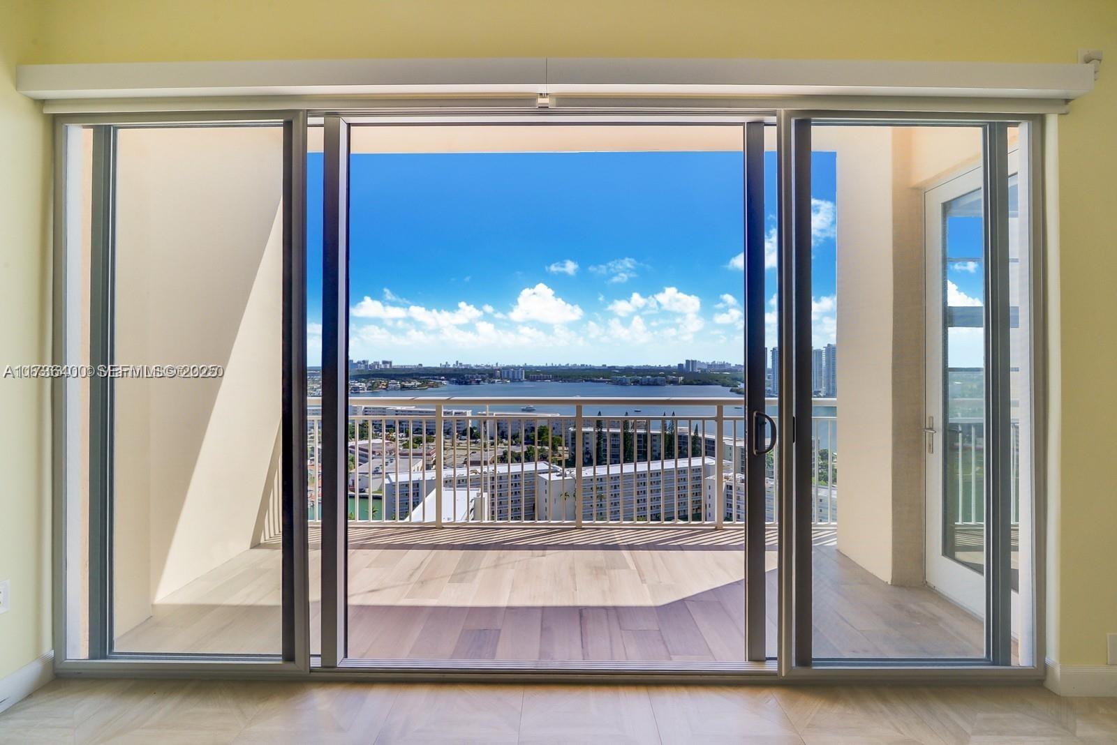 Experience luxury waterfront living in this exceptional penthouse in the heart of Aventura. A true gem for boating enthusiasts, this sale includes a deeded private boat slip (valued at $160,000) 40' feet long and 15' feet wide, (fix 40-to-50-foot boat) with no fixed bridges for seamless ocean access.
This newly renovated penthouse features extra-high ceilings, premium brand appliances. Floor-to-ceiling hurricane-impact windows offer unobstructed south-facing views of the Intracoastal, ocean, and city skyline. Key Features: Deeded boat slip with water & electricity included in HOA fee. Two balconies for double water views. Electric blinds throughout. Tennis courts, fitness center, two pools, restaurant. Assigned covered parking space. Rare in the market.