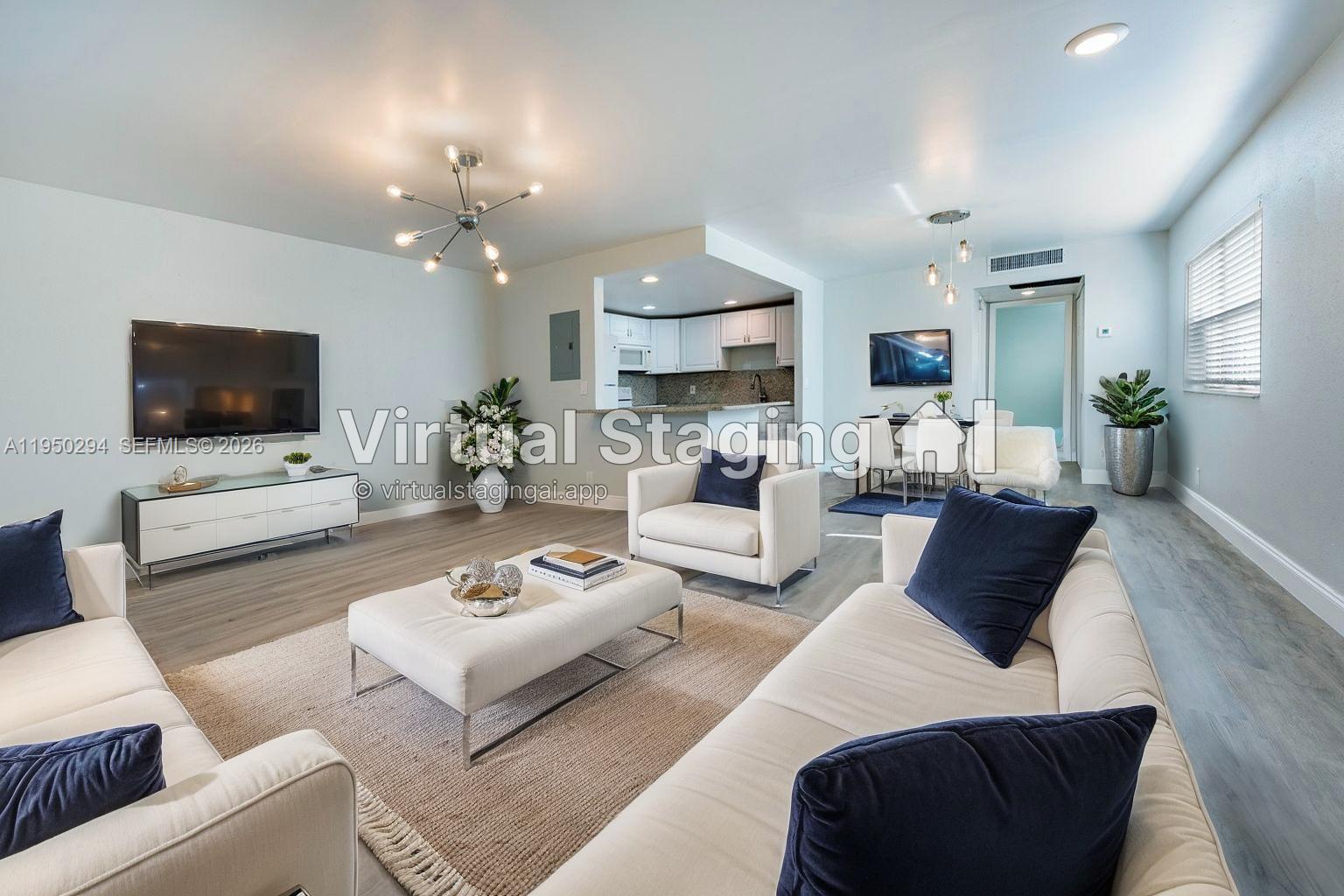GREAT OPPORTUNITY - Meticulously updated 1 bedroom, 1.5 bathroom, perfectly situated as a ground-level corner unit. This home has been thoughtfully remodeled, featuring a contemporary aesthetic and a brand-new electrical system for peace of mind. Updated kitchen appliances and A/C. Spacious layout with the added convenience of an in-unit washer and dryer. Enjoy quiet garden views from your porch. Located immediately near the parking lot and mailboxes, with a bus stop within easy walking distance. Enjoy the proximity of tennis courts and the pool area. This property offers and incredible value for the price. Whether you are looking for an investment or to downsize, this is a must see! Remember: prime location, top-tier accessibility, serene views, updated appliances.
