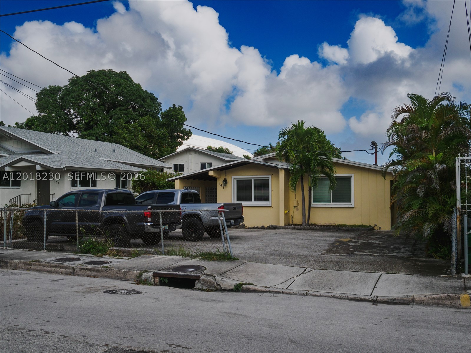 Phenomenal Triplex Opportunity in Prime Miami location! Exceptional income-producing property featuring three spacious 2BD/1BA units with 1,890 SF of living area on a 7,500 SF
lot. Each unit offers private entrances, separate backyards, assigned parking, and excellent rental appeal. Upgrades include a 2024 roof, impact doors/shutters, remodeled kitchens
and bathrooms, and a 2023 A/C compressor in the rear unit. Unit 1 includes W/D hookups; Units 2 & 3 feature a washer/dryer. Separate electric meters plus a covered indoor patio
add convenience. Centrally located near Downtown Miami, Brickell, major highways, and Loan Depot Park. Below-market rents offer excellent upside potential for investors or owner occupants.