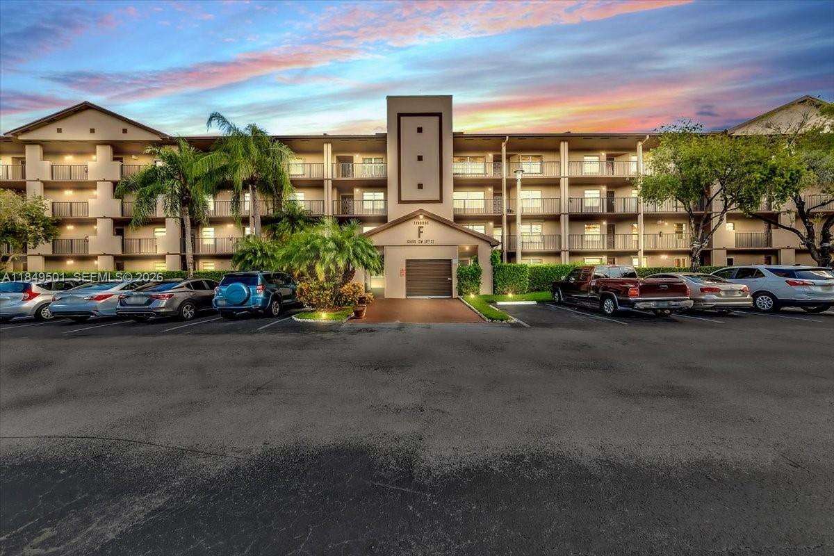 ***MOTIVATED SELLER*** LOWEST Priced unit with W/D in Century Village. Additionally  this unit qualifies for 5.625% rate, NO PMI and up to 97% LTV. This charming studio unit currently rented offering ROI from day ONE!!! Offers neutral colors, a serene garden view, accordion shutters for added protection and an amazing garden view. Perfect for enjoying natural light and fresh air. This vibrant 55+ community offers resort-style amenities including golf, clubhouse, pools, fitness center, pickle ball, transportation services and so much more. Conveniently located near Memorial Hospital, Pembroke Lakes Mall, Publix, CB Smith Park, with easy access to dining, shopping, and entertainment. Enjoy comfort, security, and convenience in one of Pembroke Pines’ most desirable active adult communities.