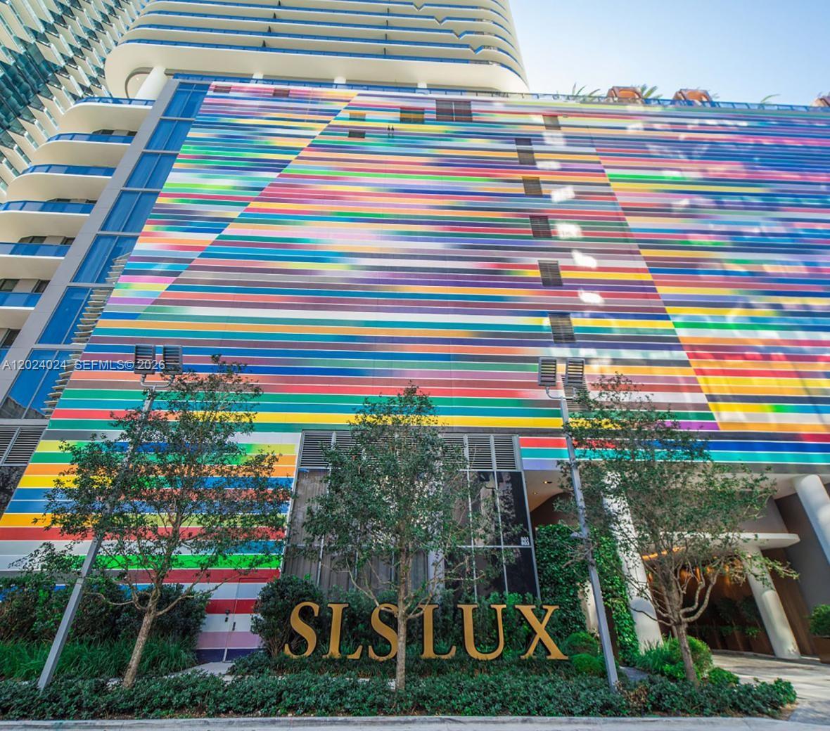 Live the luxury, experience the magic, and embrace the exclusive lifestyle that only SLS LUX Brickell can offer. Welcome to one of Miami’s most prestigious resort-style residences, perfectly located in the heart of Brickell’s Financial District. This stunning 2BR/2BA smart home offers the ultimate combination of luxury, lifestyle & location. Private elevator & foyer entry lead into a sophisticated residence featuring LED lighting, electric shades, impact windows, elegant tile flooring, and a spectacular wraparound balcony with partial Bay, River & City skyline views. Designer kitchen equipped with premium Wolf appliances, Italian cabinetry & quartz countertops. Includes 2 covered parking spaces (1 lift). Indulge in world-class resort-style amenities: state-of-the-art fitness center, rooftop pool, luxury spa with beauty services, sauna, pool deck with bar & cabanas, tennis courts, outdoor lounges, activity room, children’s playground, rock climbing wall & putting green.
Walk to Brickell City Centre, Mary Brickell Village, top restaurants, cafés, bars & nightlife. Minutes from Wynwood, Design District, South Beach & Miami International Airport.
More than a home — this is the Miami luxury lifestyle at its finest. Your dream residence awaits at SLS LUX Brickell.