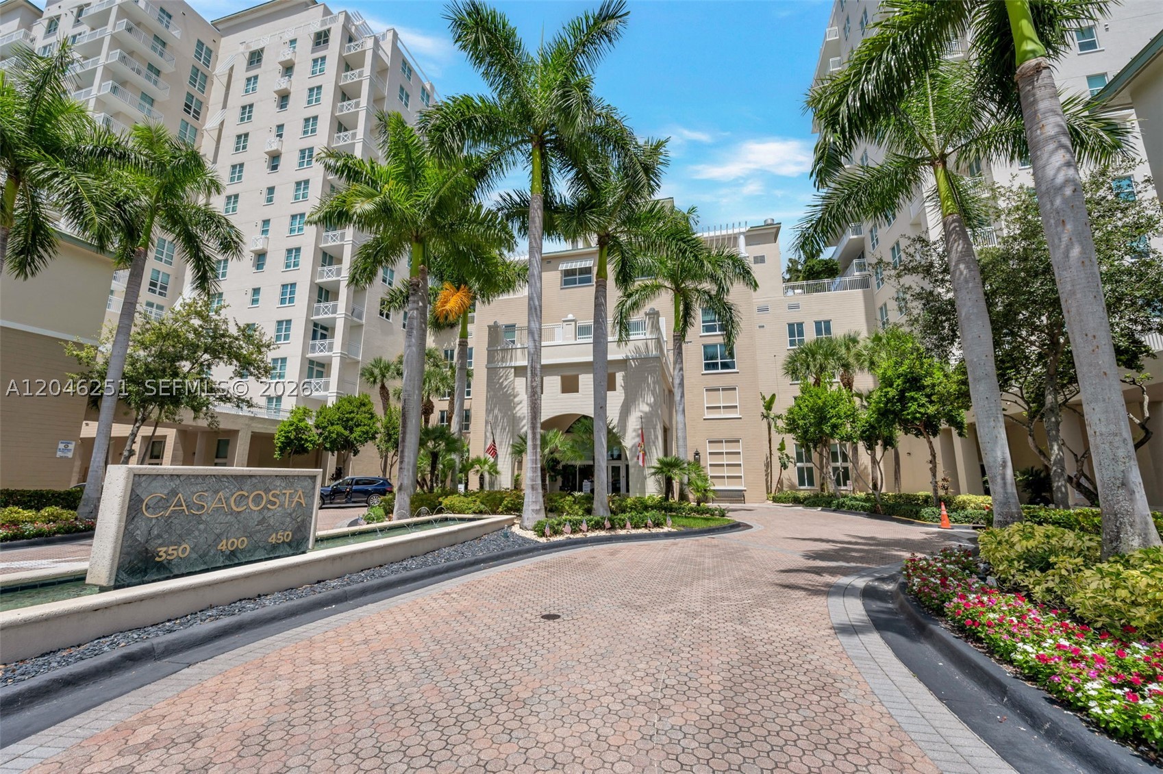 Beautiful 1-bedroom, 1-bath apartment offering comfort, convenience, and resort-style living. The fully equipped kitchen features a dishwasher and ample cabinet space, making meal preparation a breeze. Every room is equipped with a ceiling fan for added comfort. The spacious primary bedroom includes a walk-in closet, while the bathroom offers both a soaking tub and a separate shower. Located on a high floor, this unit boasts a private balcony where you can relax and enjoy beautiful views. An in-unit washer and dryer provide everyday convenience.

The community offers outstanding amenities, including a fitness center, swimming pool, clubhouse, walking paths lined with beautiful palm trees, entertainment areas, and private beach access. Don't miss the opportunity to enjoy the perfect blend of comfort and coastal lifestyle!