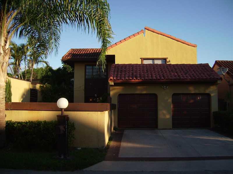 DESIRABLE QUIET GATED COMMUNITY.3/3 TWO STORY.MAIN FLOOR W/LARGE LIVING ROOM,FORMAL DINING W/EAT IN KITCHEN & FULL BATH.2ND FLOOR HAS 3 BEDROOMS EACH WITH WALK IN CLOSET. MASTER BATH HAS SEPARATE JETTED TUB AND SHOWER.2ND BATH HAS WALK-IN SHOWER. ENTERTAI N AROUND YOUR REFINISHED POOL OR RELAX ON YOUR PRIVATE SIDE AND BACK PATIO. 2 CAR GARAGE WITH NEW DOORS AND 2 A/C UNITS(1 recently REPLACED) WILL KEEP YOU COOL INDOORS. WOOD FLOORING UP AND TILE ON MAIN LEVEL KITCHEN NEEDS REPAIRS.PRICED TO SELL