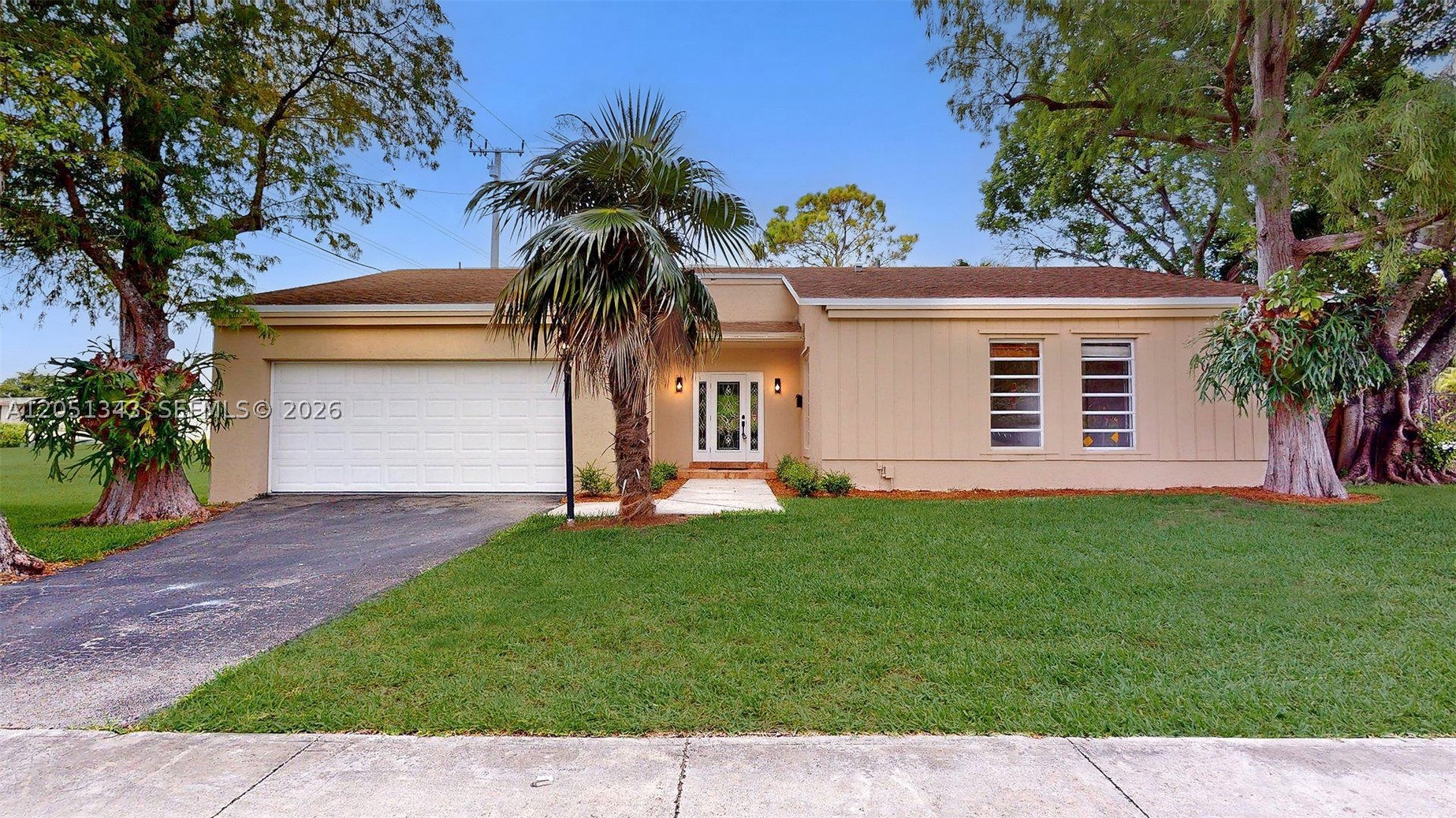 Enjoy comfort and Florida living in this beautifully renovated 3-bedroom, 2-bath single-family home in the heart of Kendall. This spacious residence offers a well-designed layout with separate living and family rooms, new kitchen appliances, modern bathrooms, and stylish finishes throughout. Additional features include a 2-car garage, in-home laundry, central A/C, and plenty of natural light.

Step outside to a large backyard with peaceful canal views and a screened-in lanai—perfect for relaxing or entertaining. Please note: The yard is not fully fenced in.